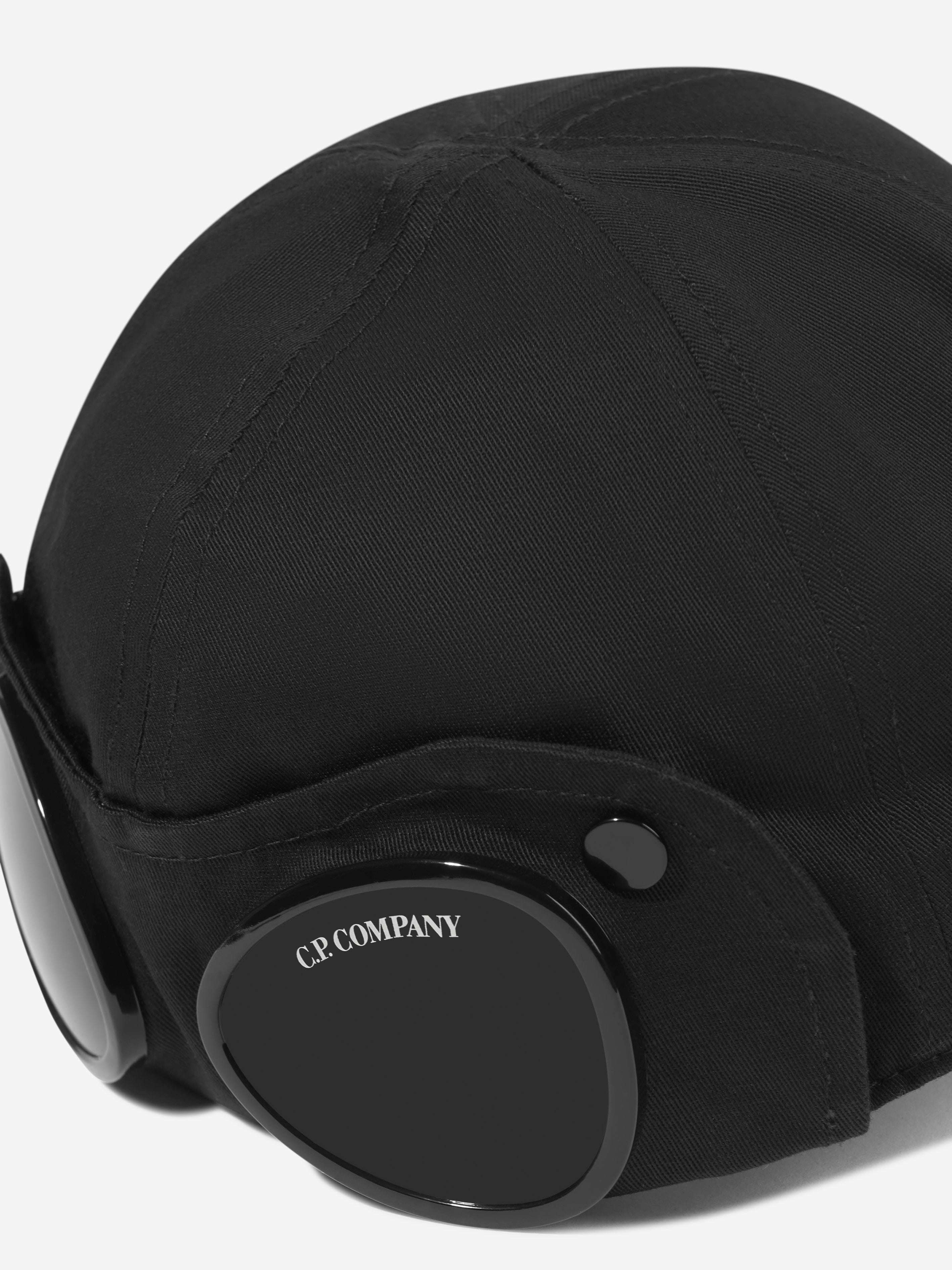 Boys Logo Goggle Cap in Black Free Shipping Marketable