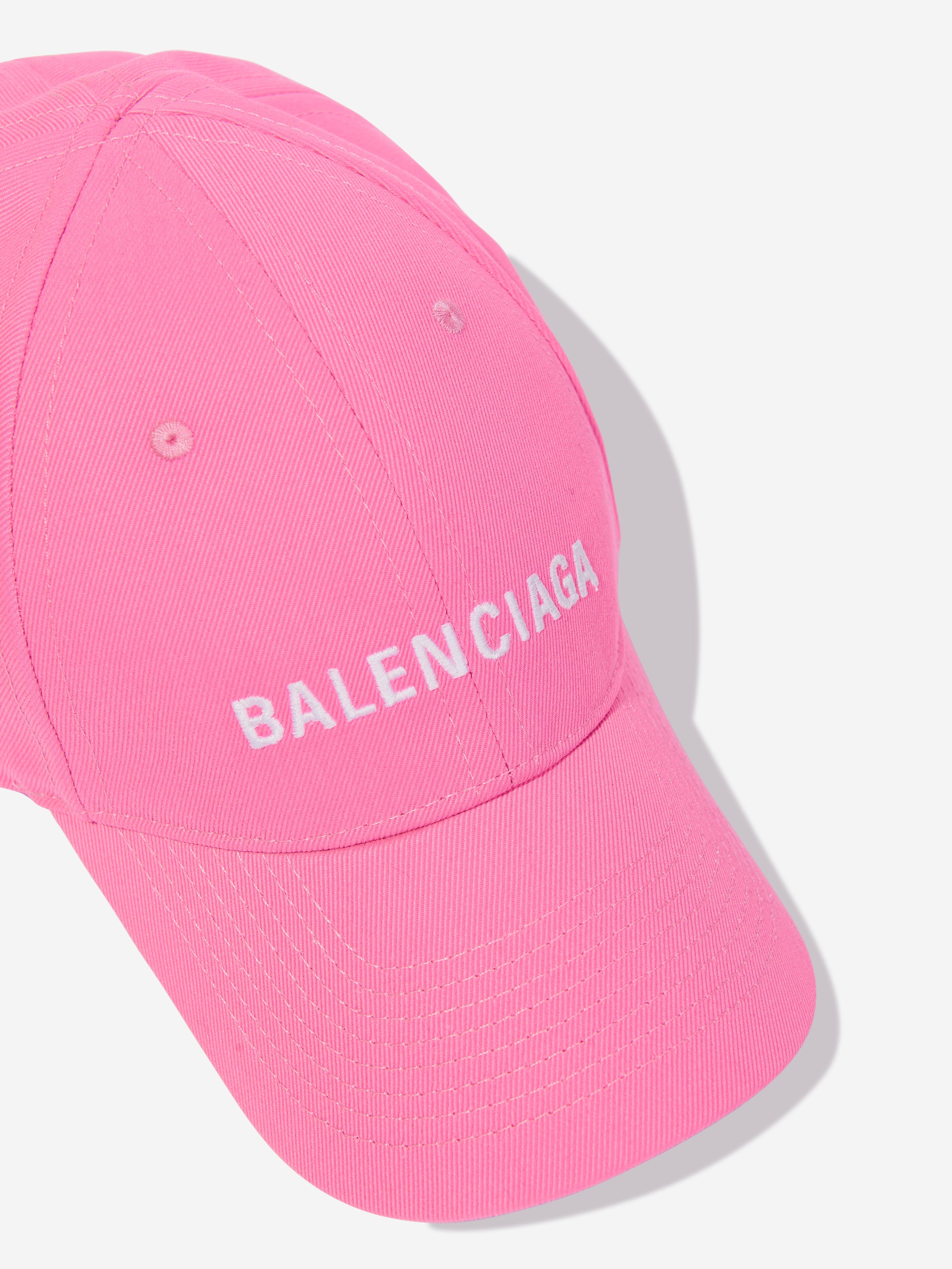 Balenciaga Kids Logo Cap in Pink Clearance In China