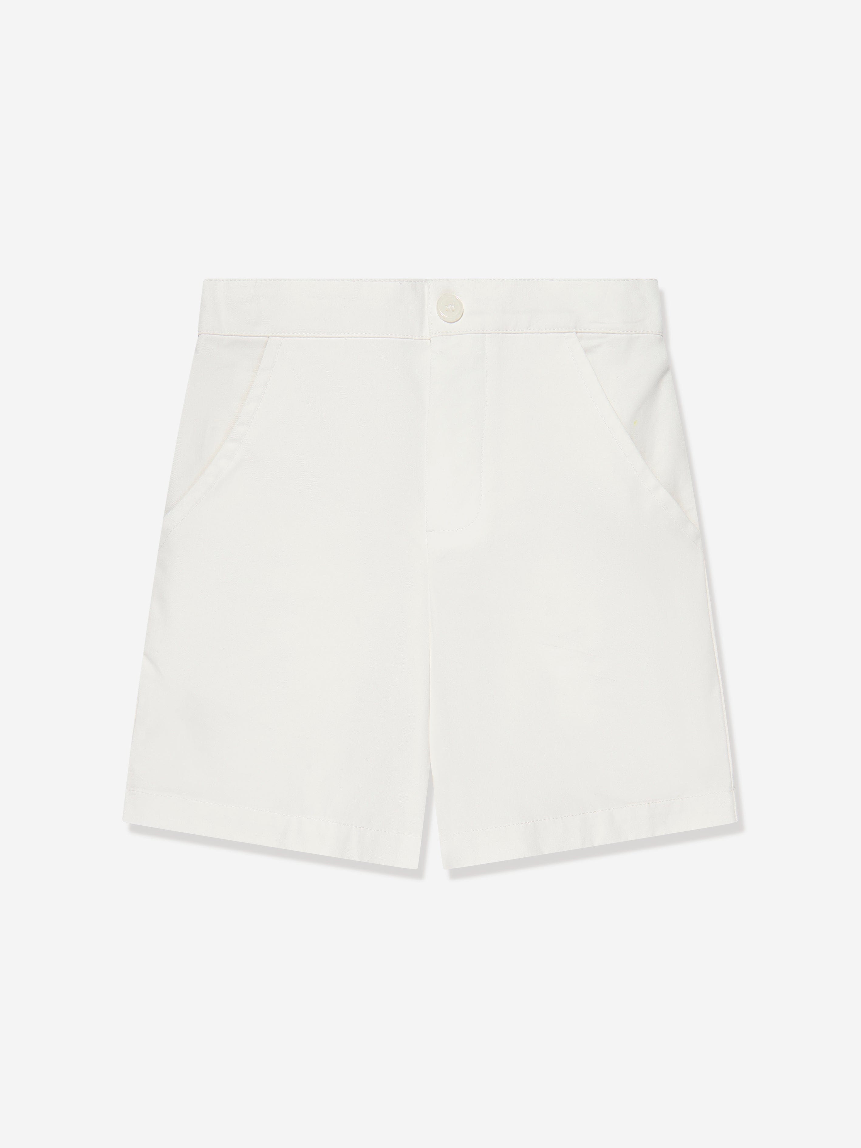 Rachel Riley Boys Shorts in White 100% Authentic Sale Online