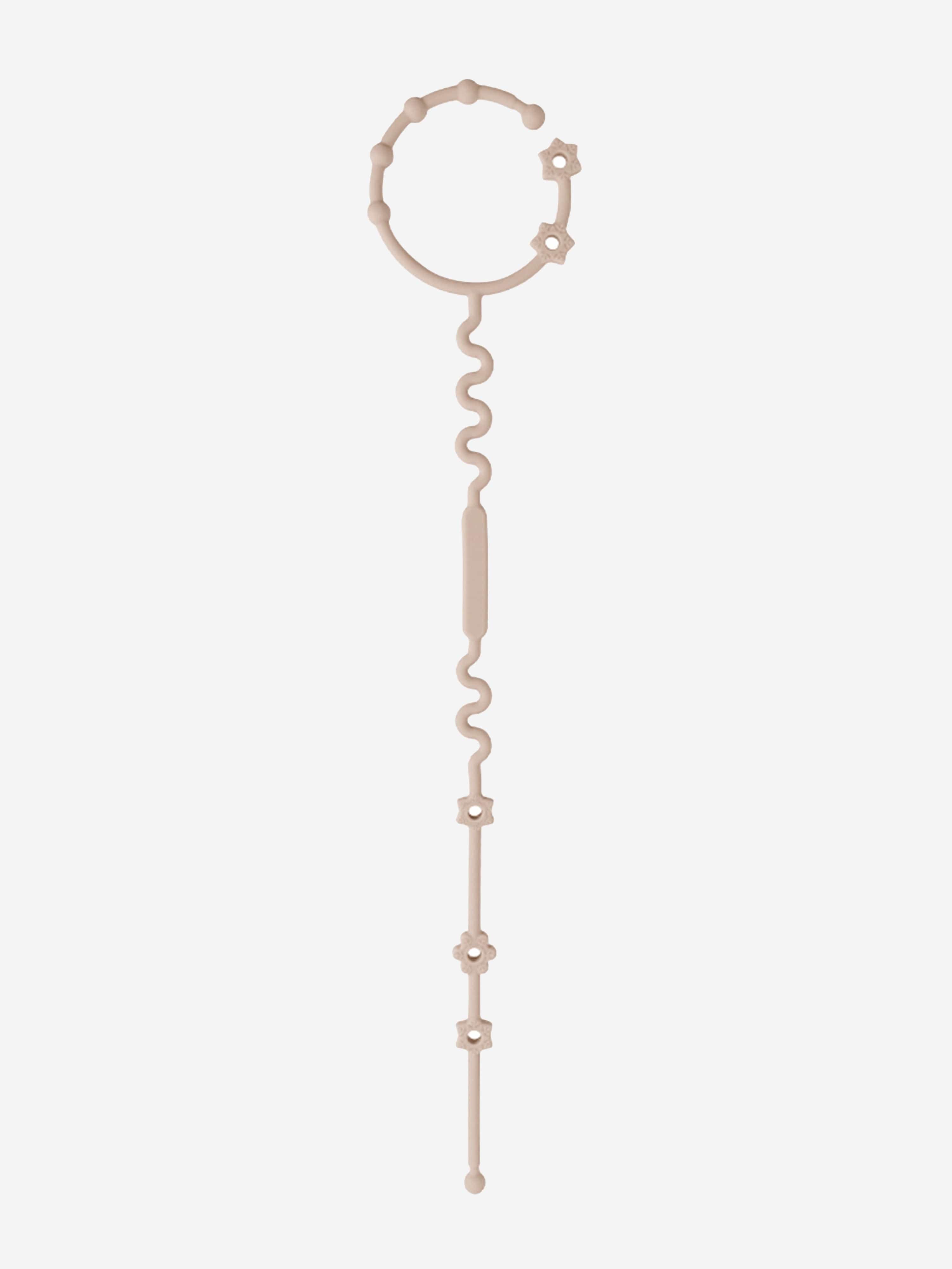Bloom Bambini Adjustable Teether and Pacifier Clip in Brown Cheap Sale The Cheapest