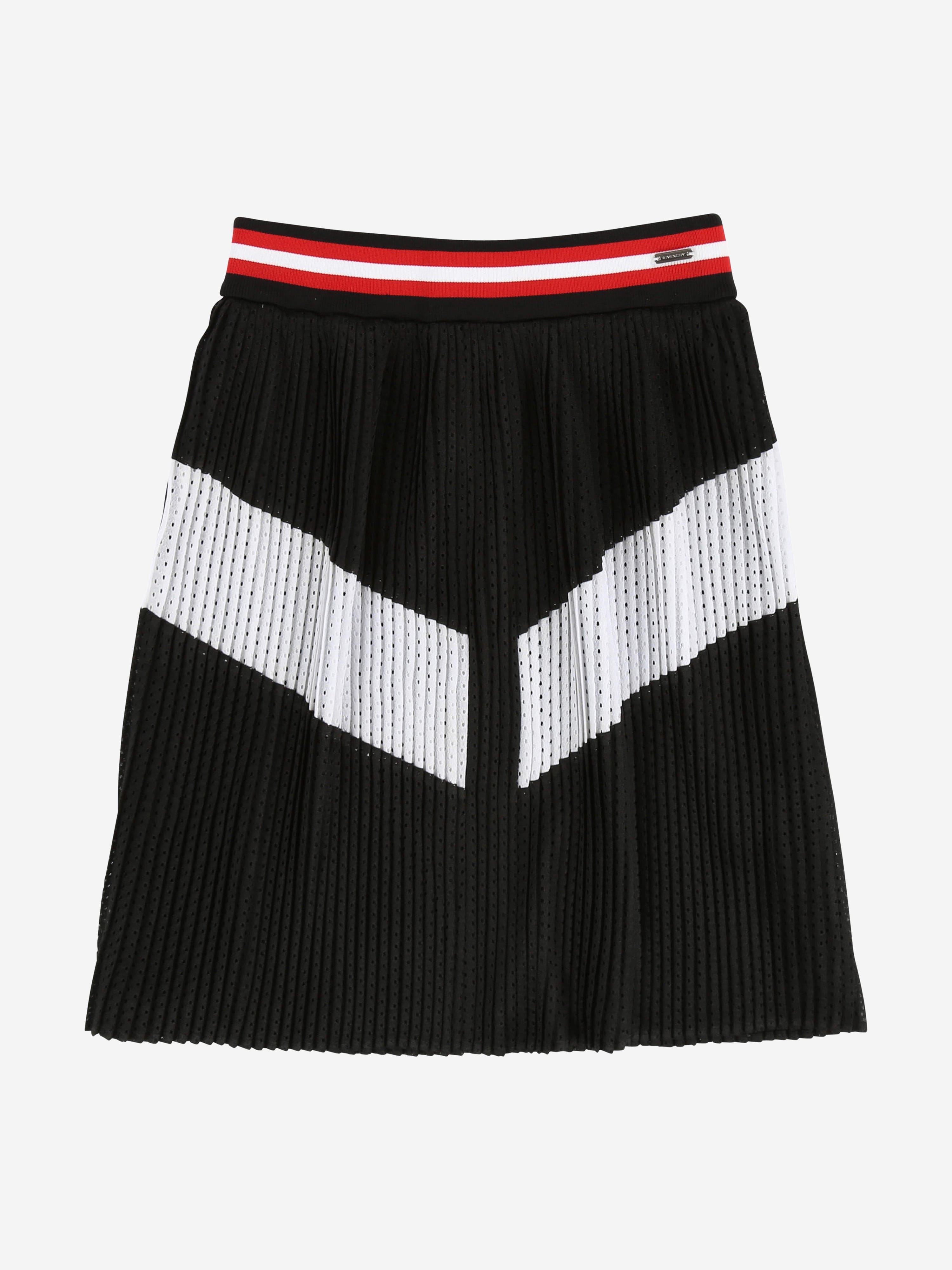 Givenchy Girls & White Pleated Skirt Explore