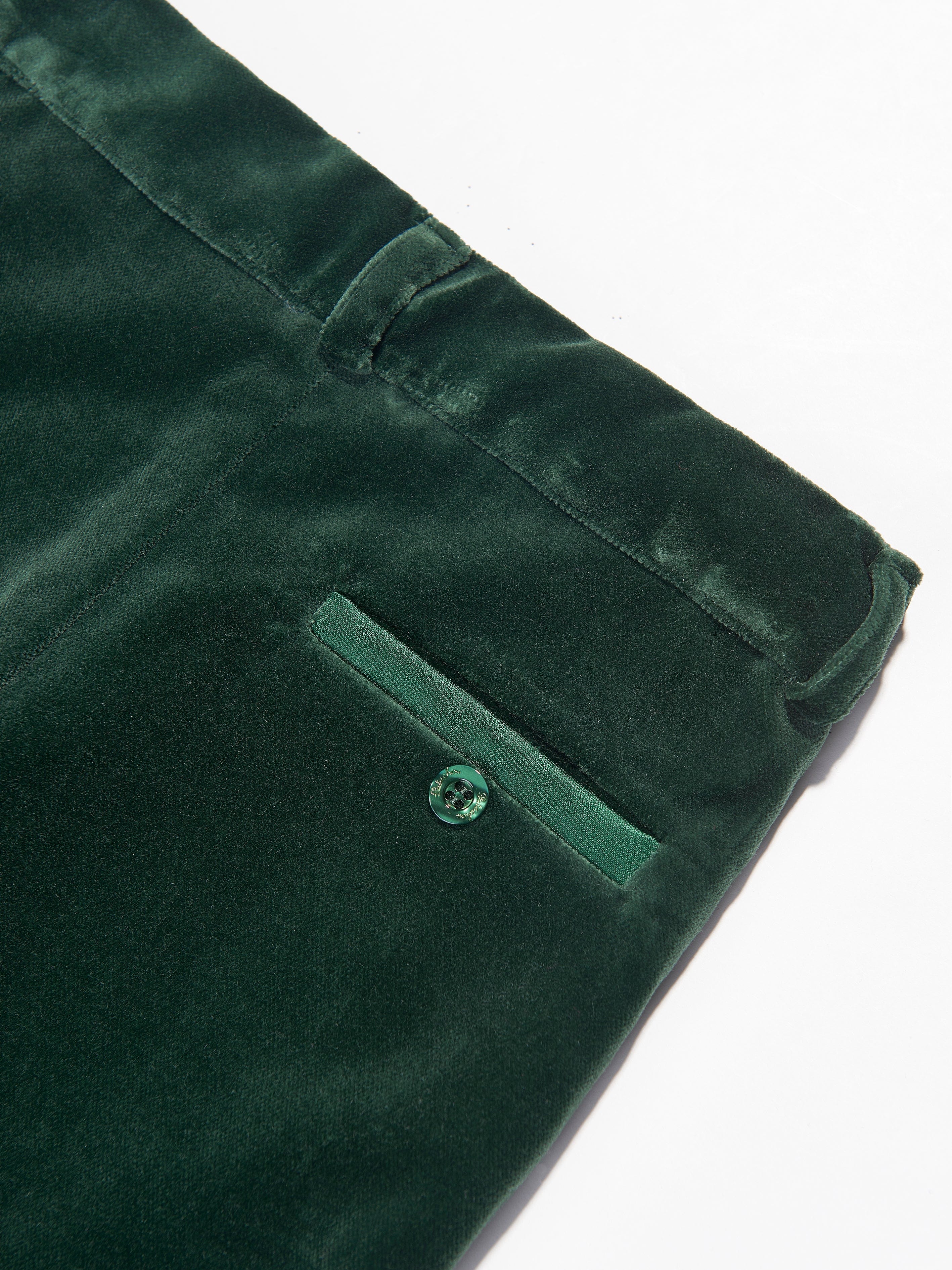 Patachou Boys Cotton Trousers in Green Low Pice Cheap Online