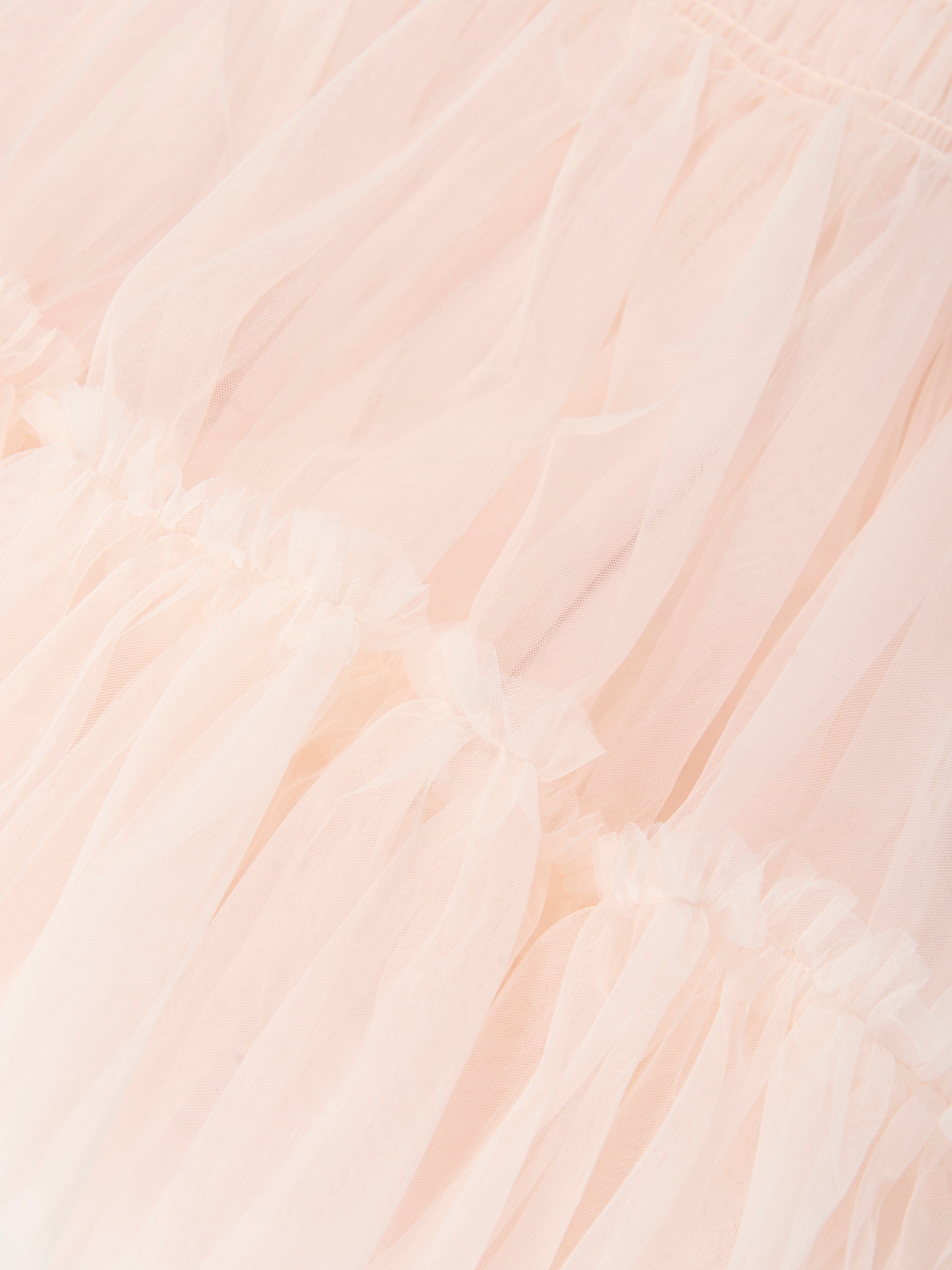 Girls Jersey and Tulle Dress in Pink Buy Cheap Explore