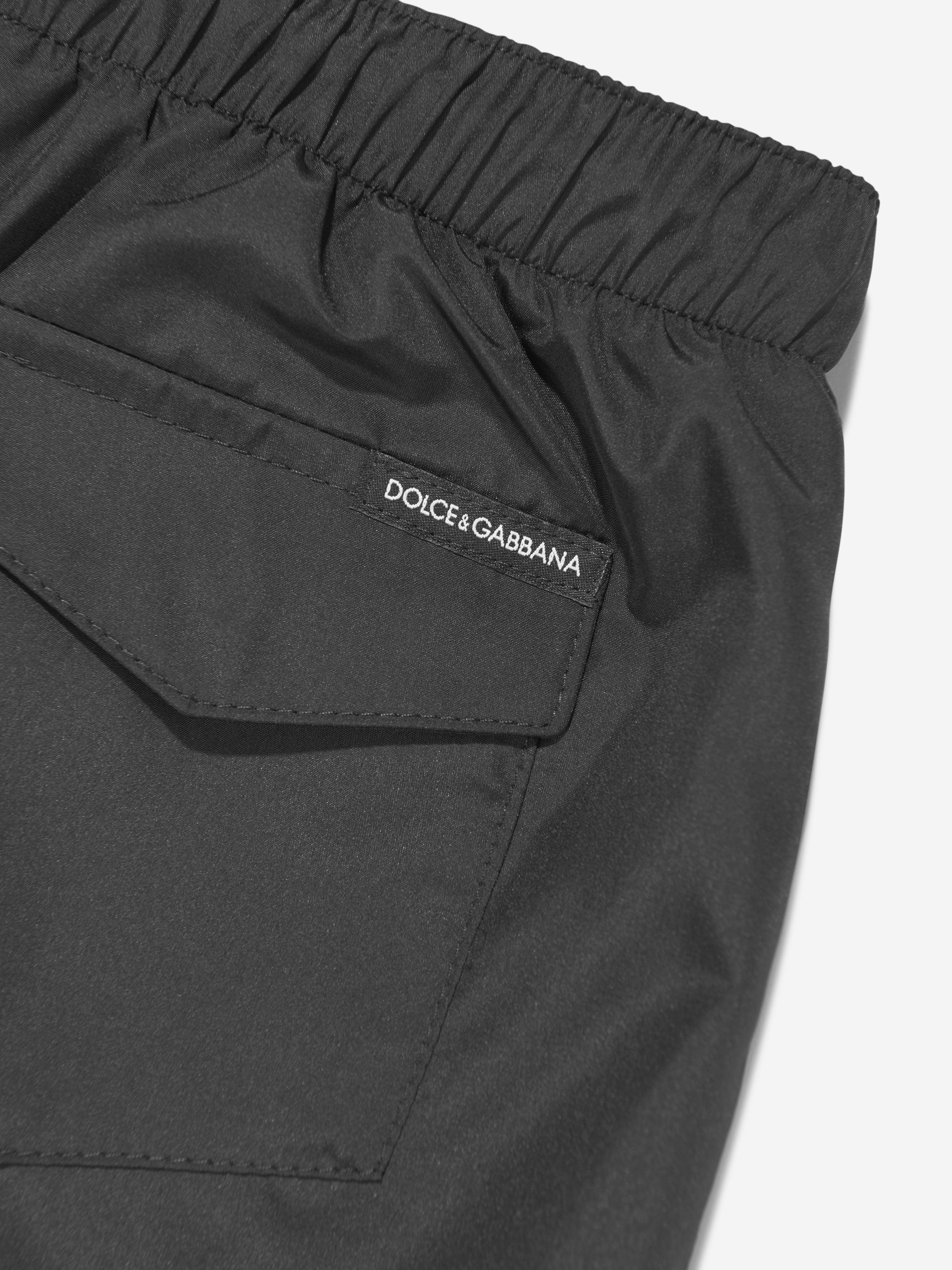Dolce & Gabbana Boys Logo Swim Shorts in Black Buy Cheap With Mastercard