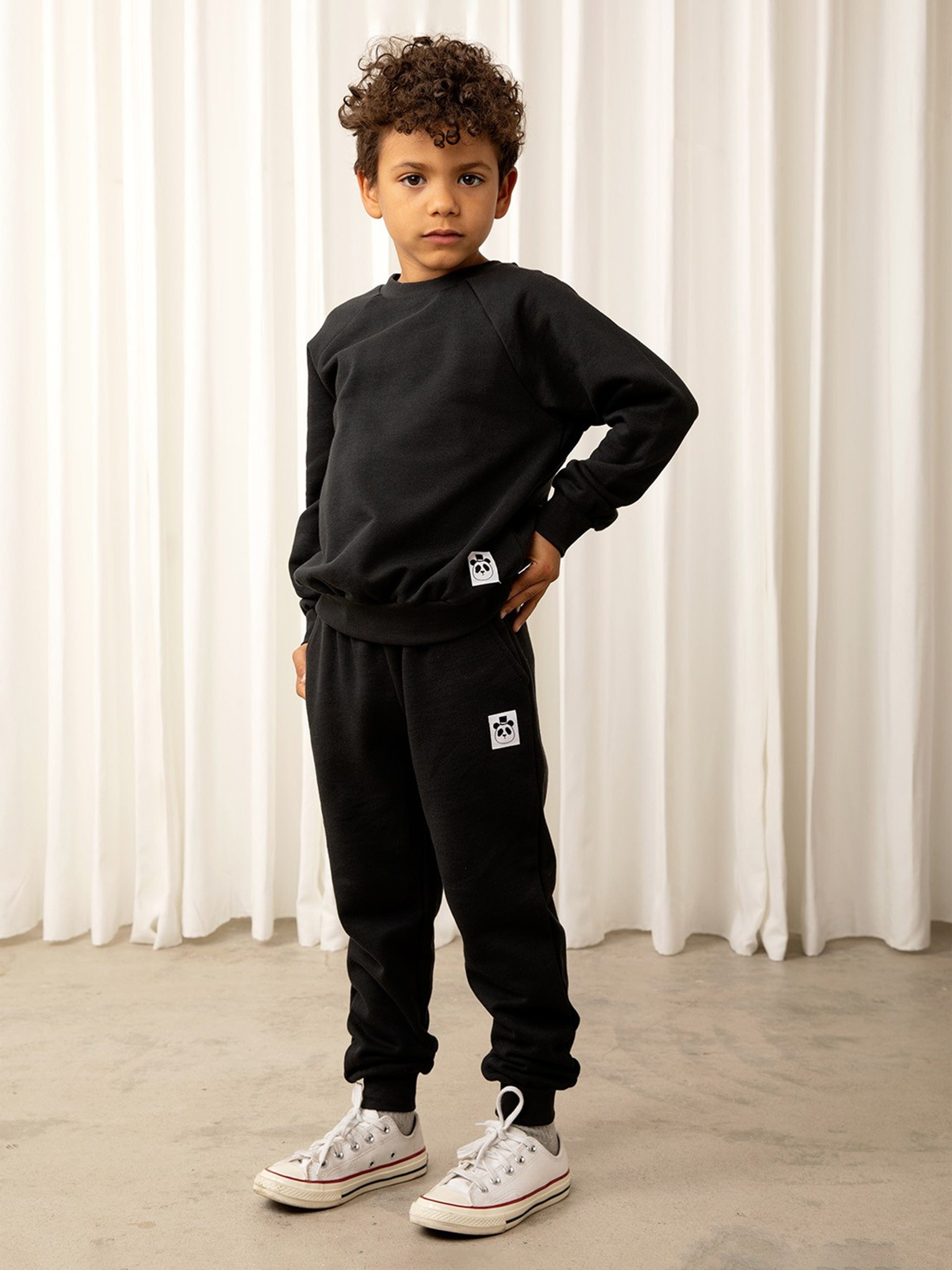 Kids Basic Joggers in Black Cheap Sale Release Dates