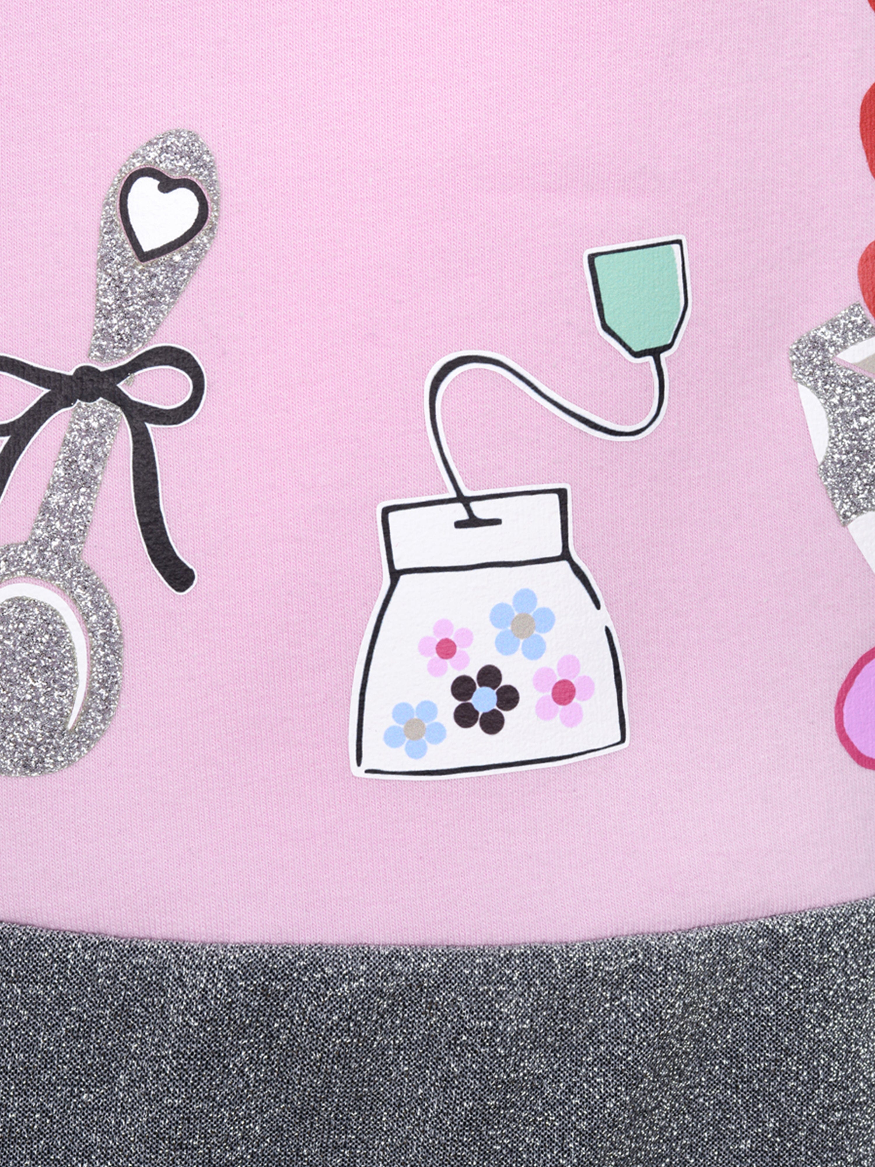 Simonetta Girls & Silver Glitter Dress Factory Outlet Cheap Online