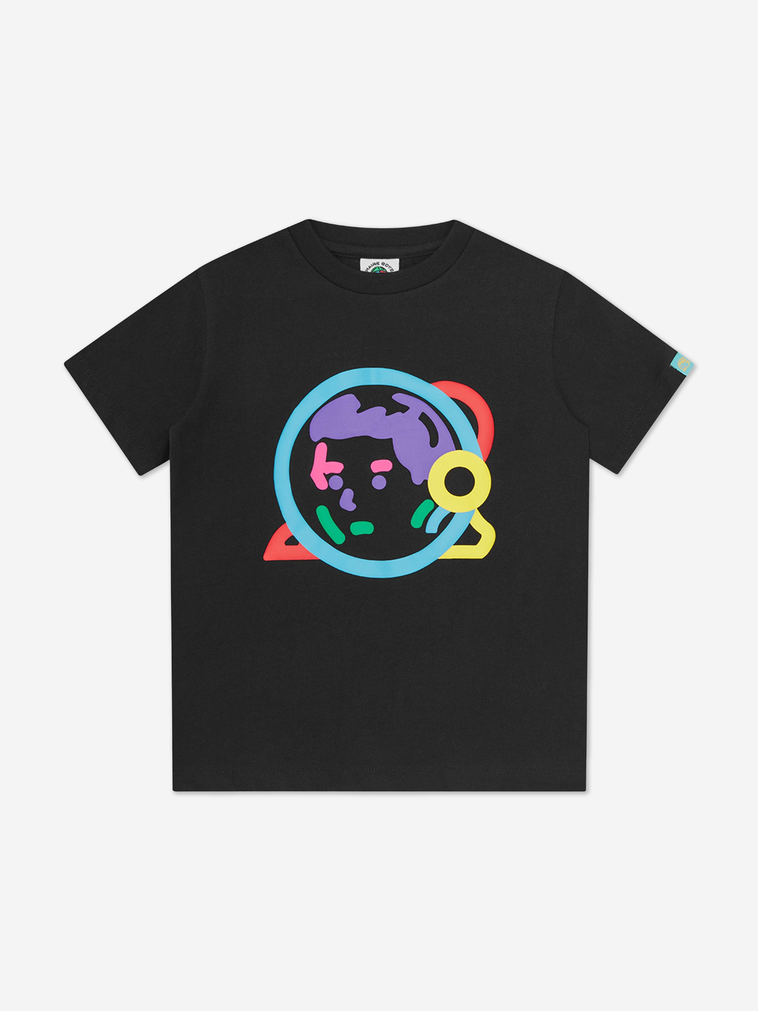 Billionaire Boys Club Kids Puff Print Astro Helmet T-Shirt in Black Reliable Cheap Online