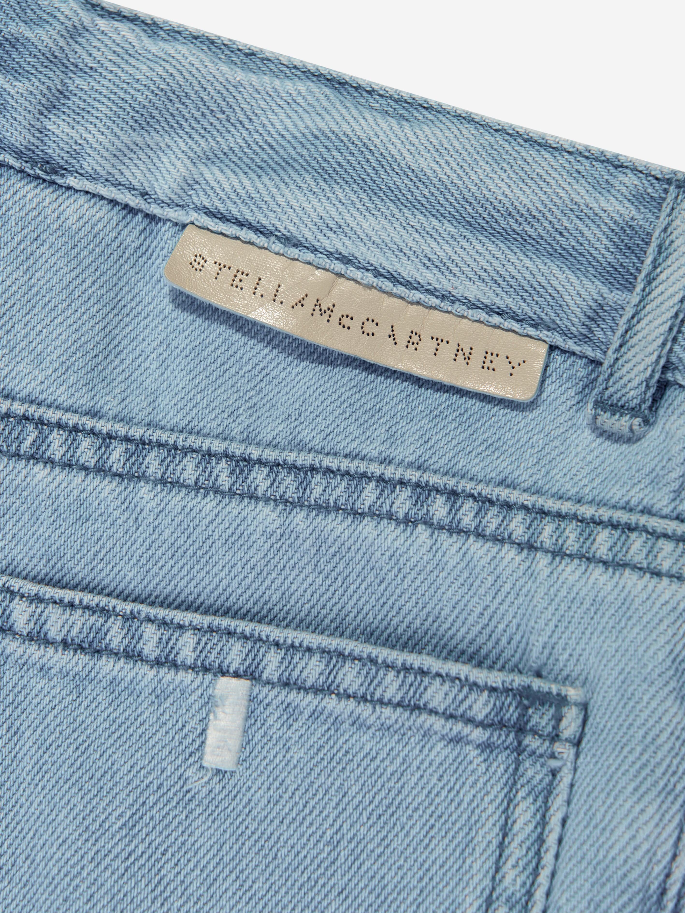 Stella McCartney Boys Denim Sunshine Shorts in Blue Real Cheap Online