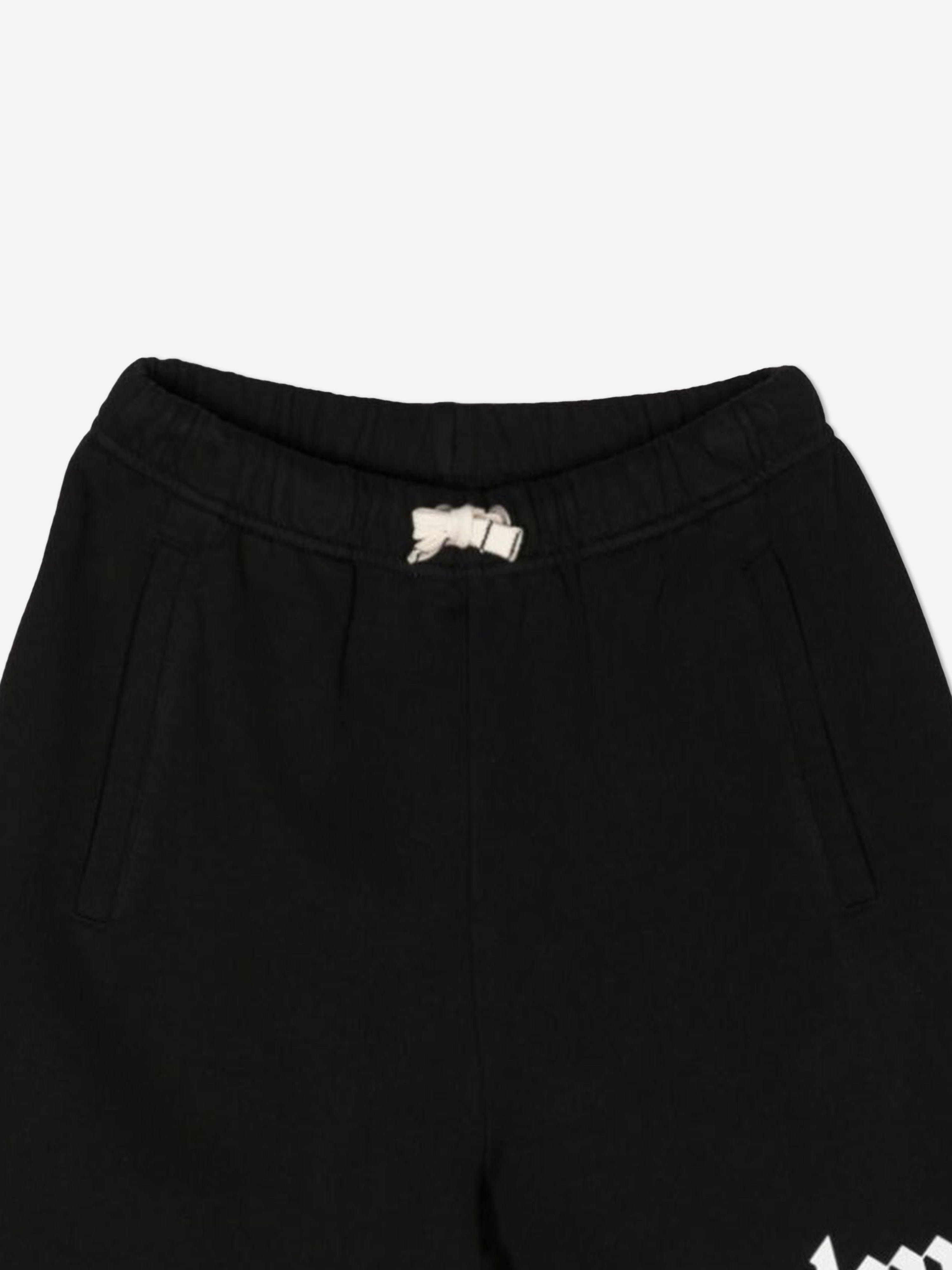 Palm Angels Boys Classic Overlogo Shorts in Black Amazon Online