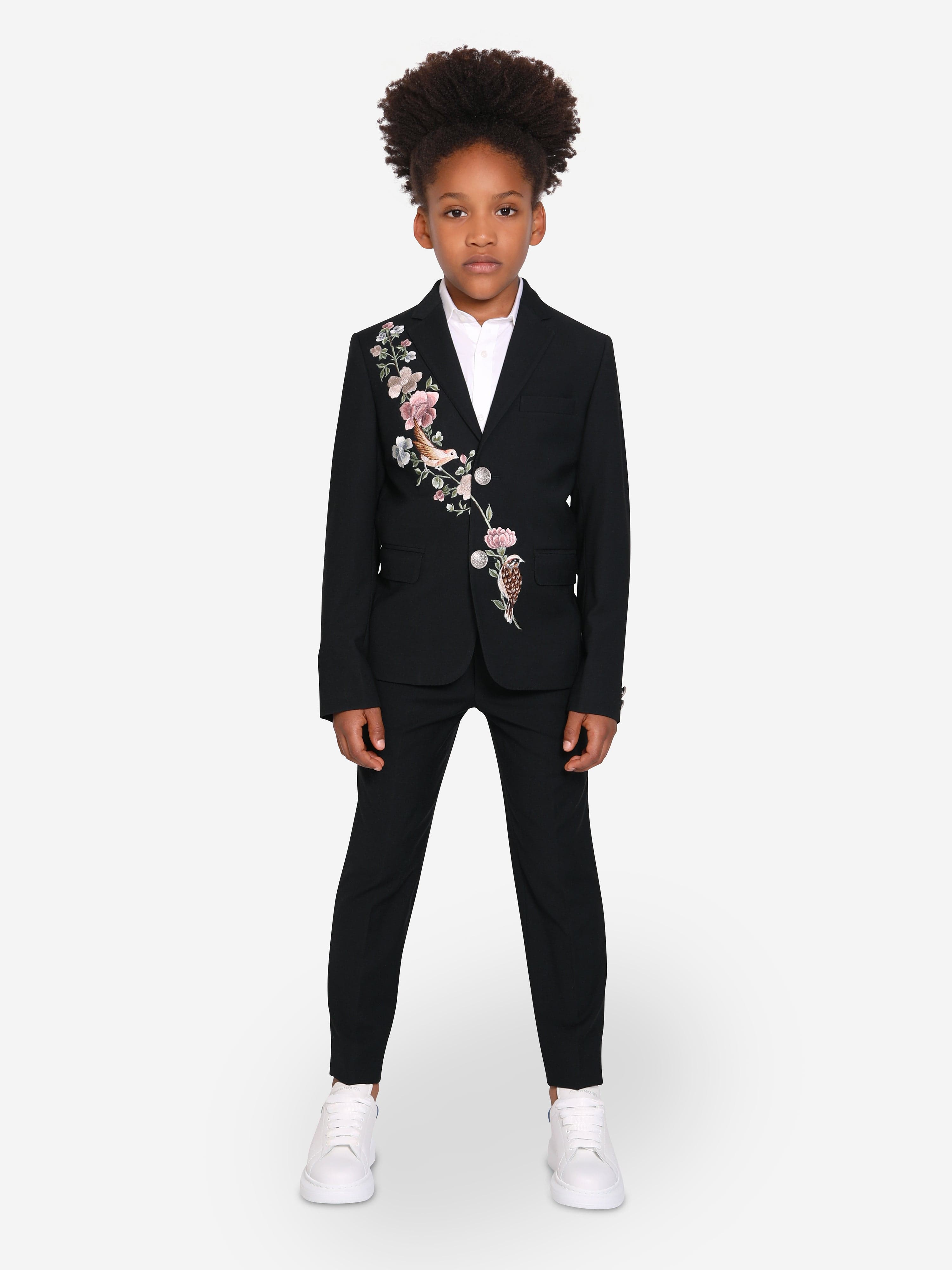 Maison Ava Boys Olwyn Suit in Black Where To Buy Cheap Real