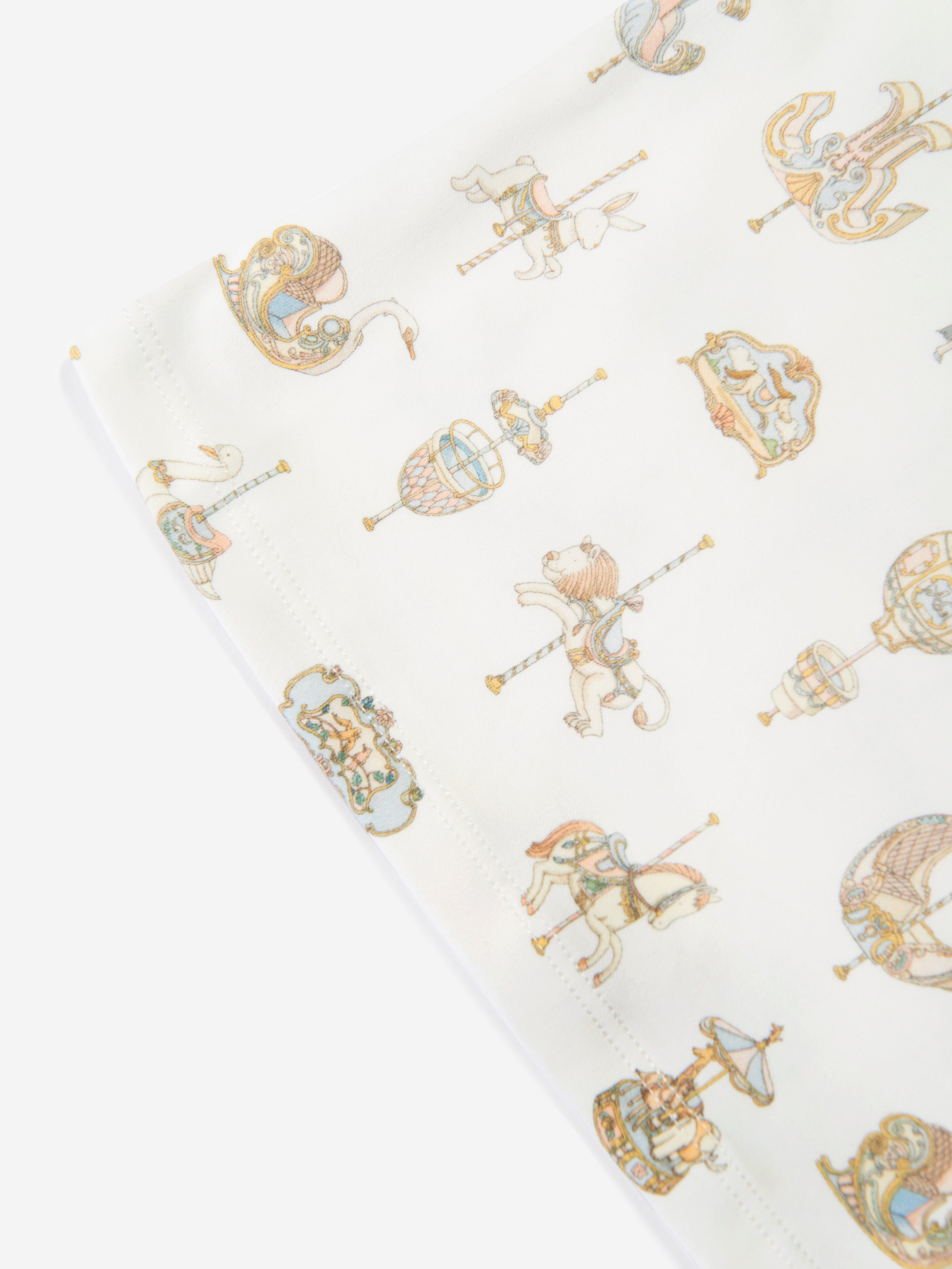 Atelier Choux Baby Carousel T-Shirt in White Discount Footaction