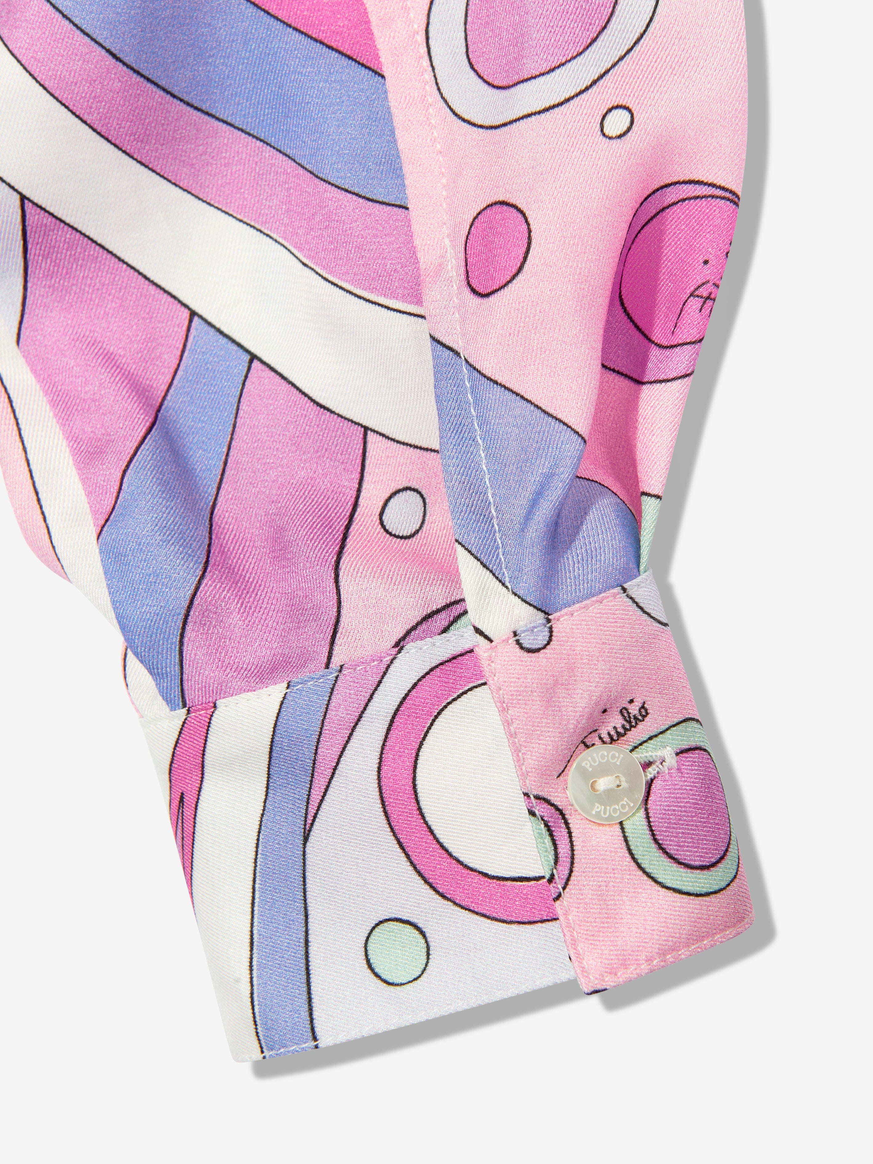 Girls Fontane Print Blouse in Pink Free Shipping Buy