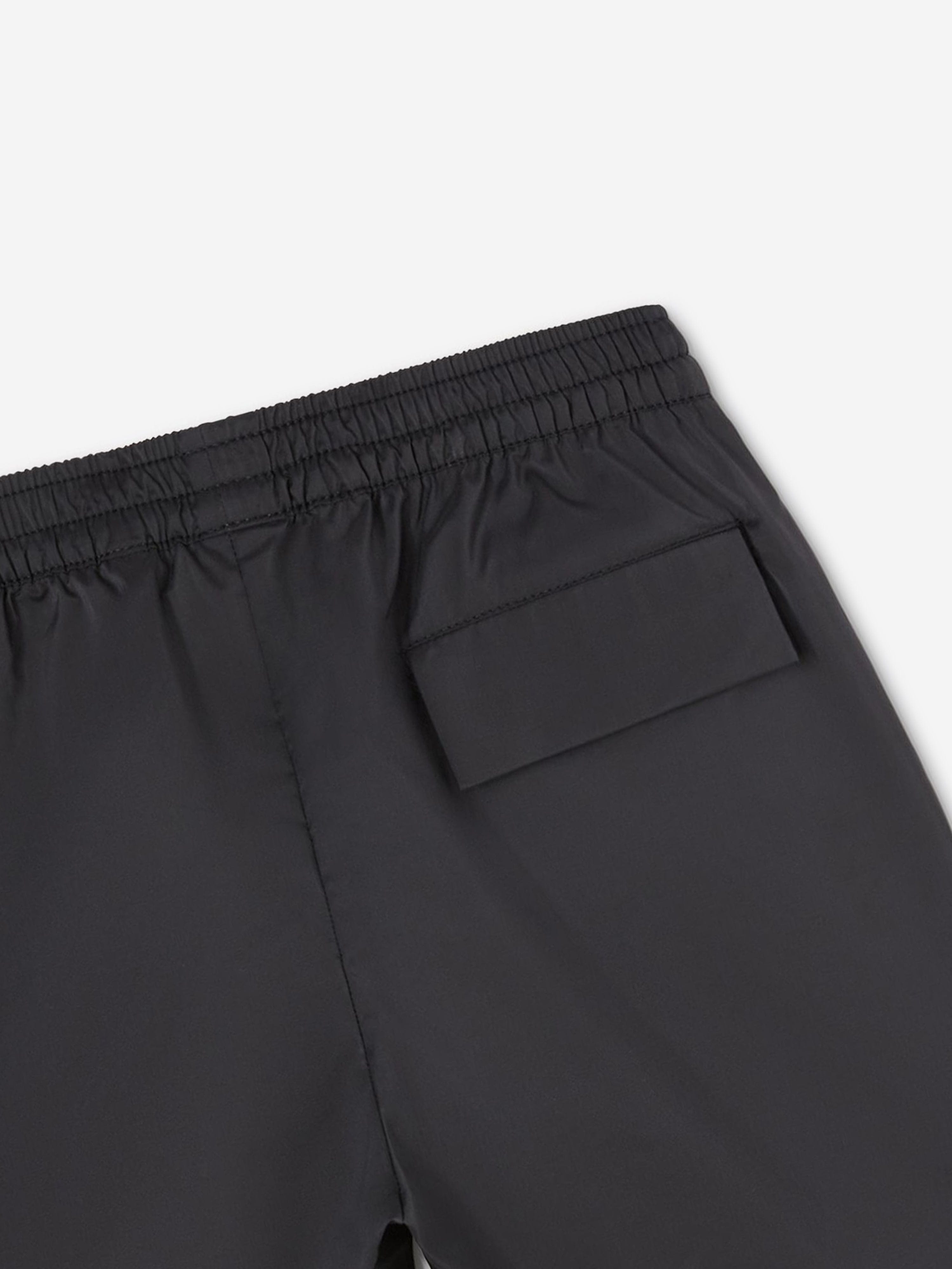 Palm Angels Boys Overlogo Swim Shorts in Black Cheap Visa Payment