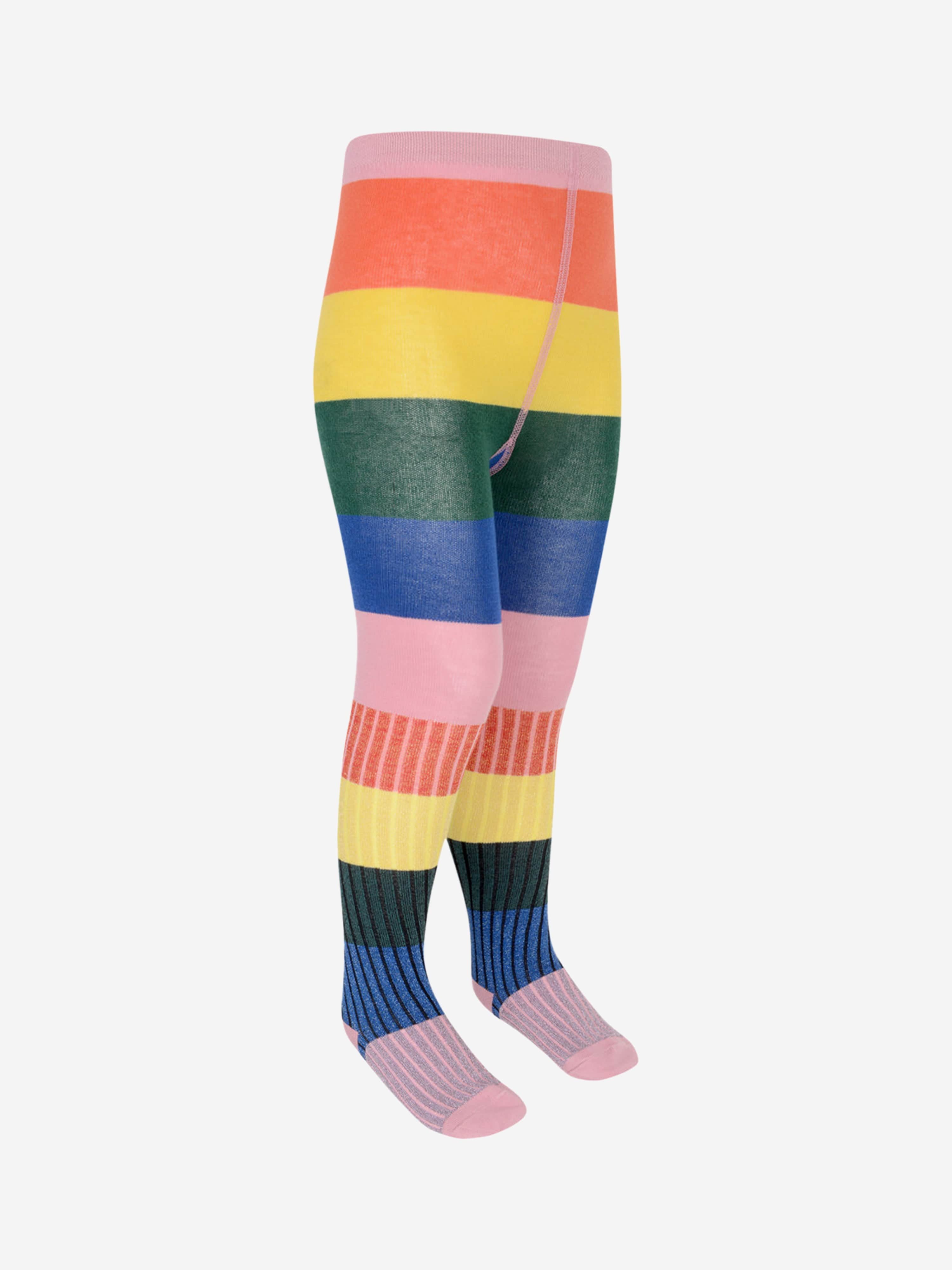 Molo Girls Midwinter Rainbow Tights 2025 New For Sale
