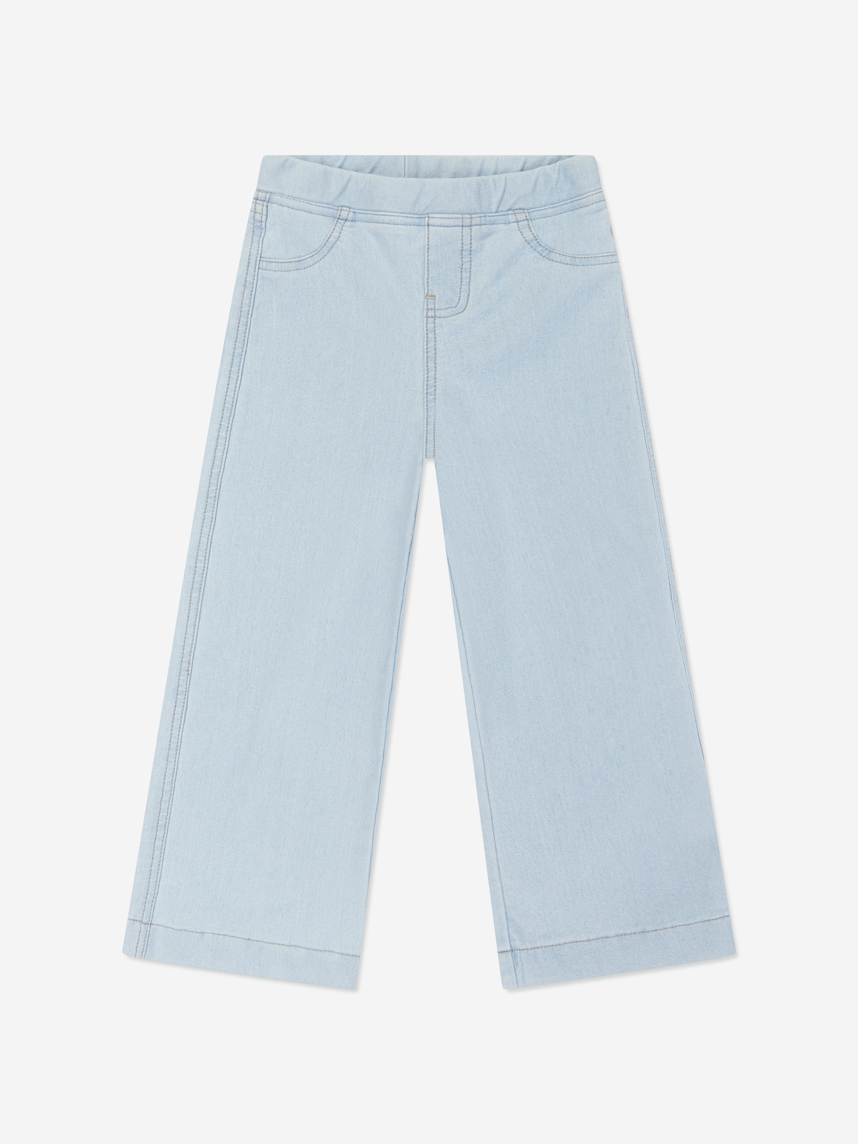 Aigner Girls Sweat Denim Trousers in Blue Online