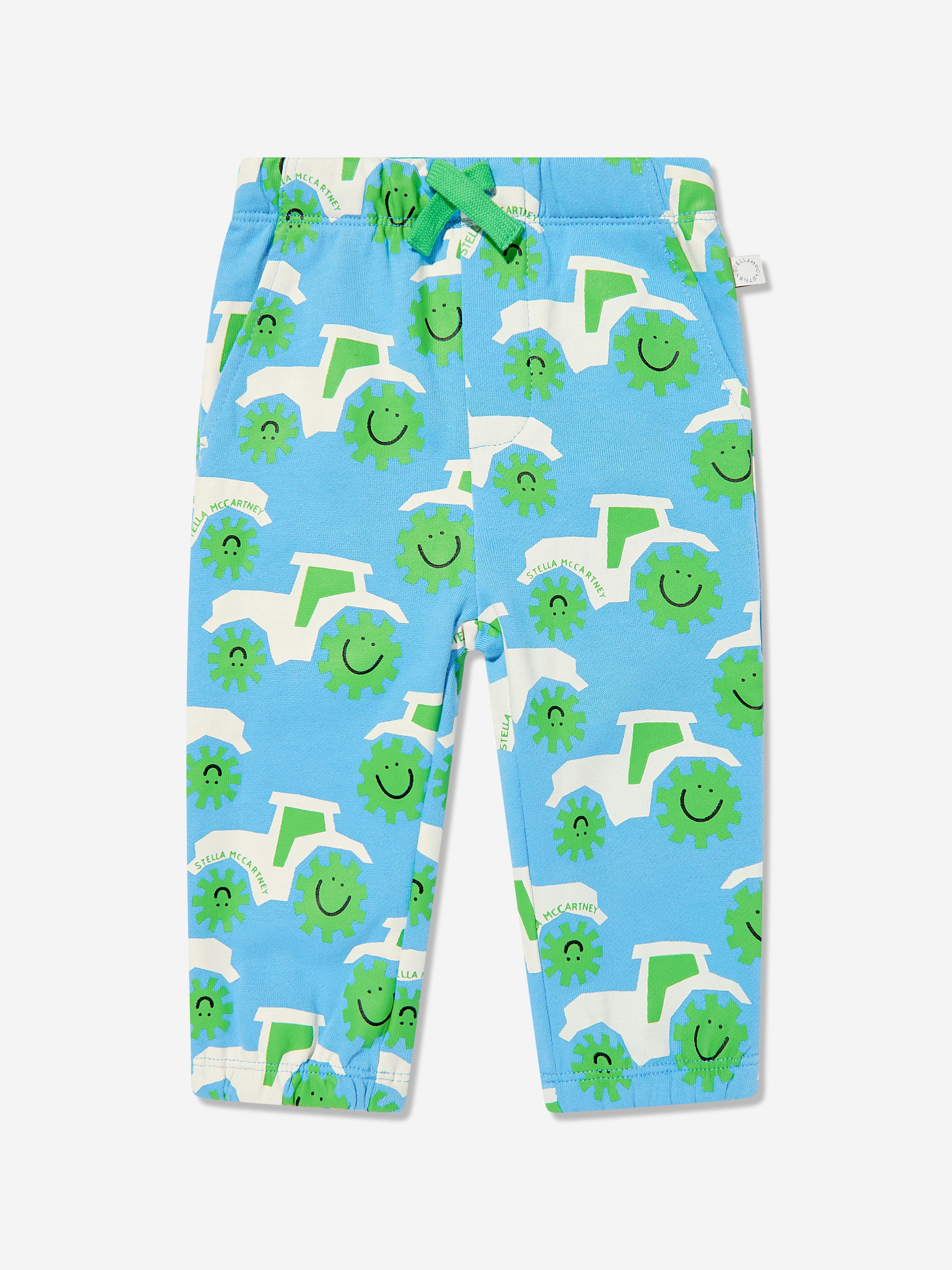 Stella McCartney Baby Boys Tractor Joggers in Blue Shop For Cheap Pice