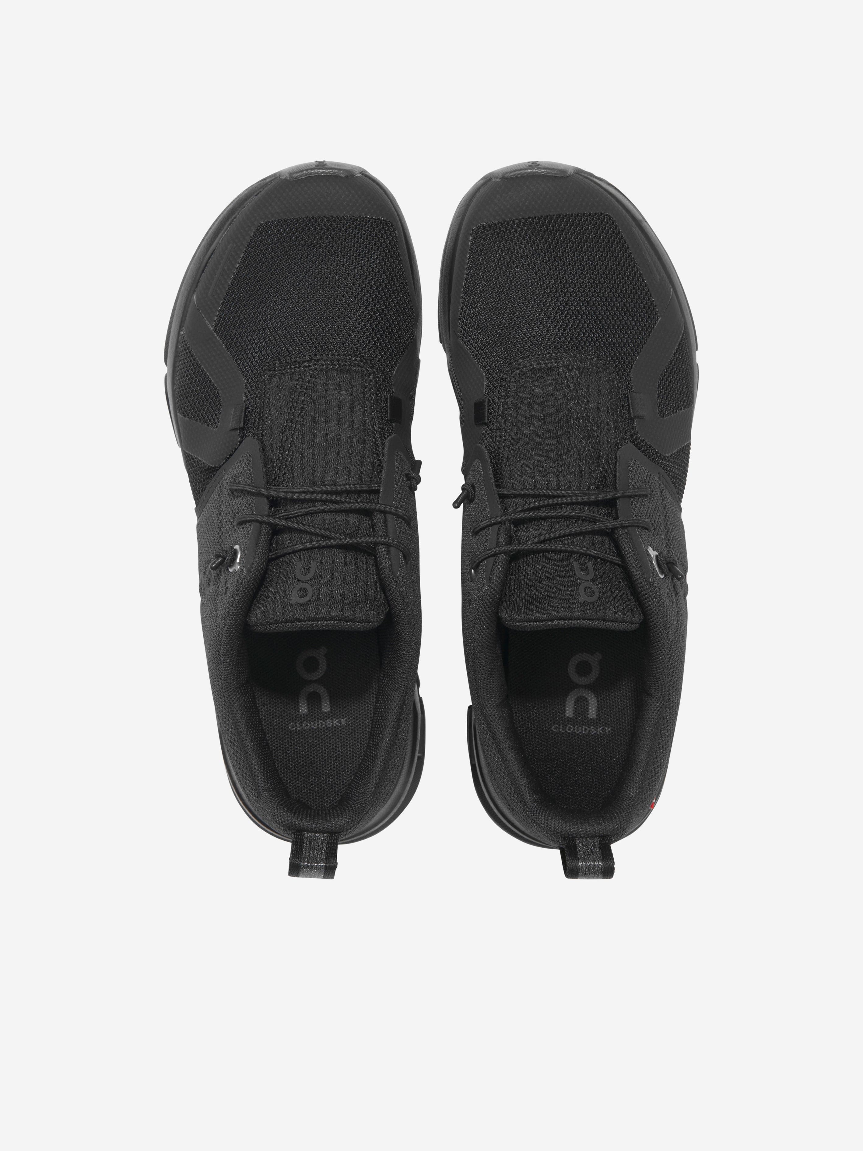 On Running Kids Cloud Sky Trainers in Black 2025 Cheap Online