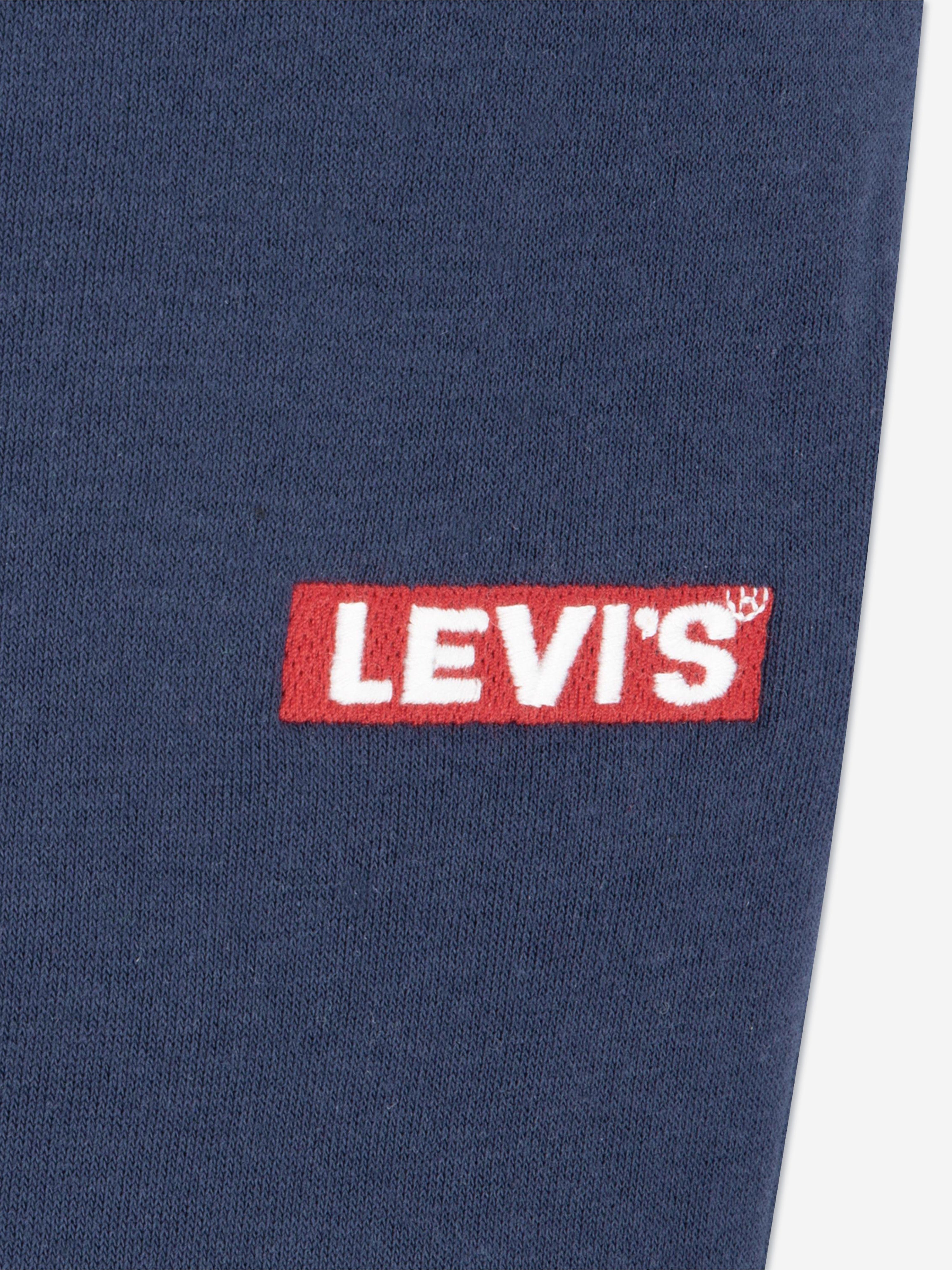 Levi's Boys Box Tab Joggers in Blue