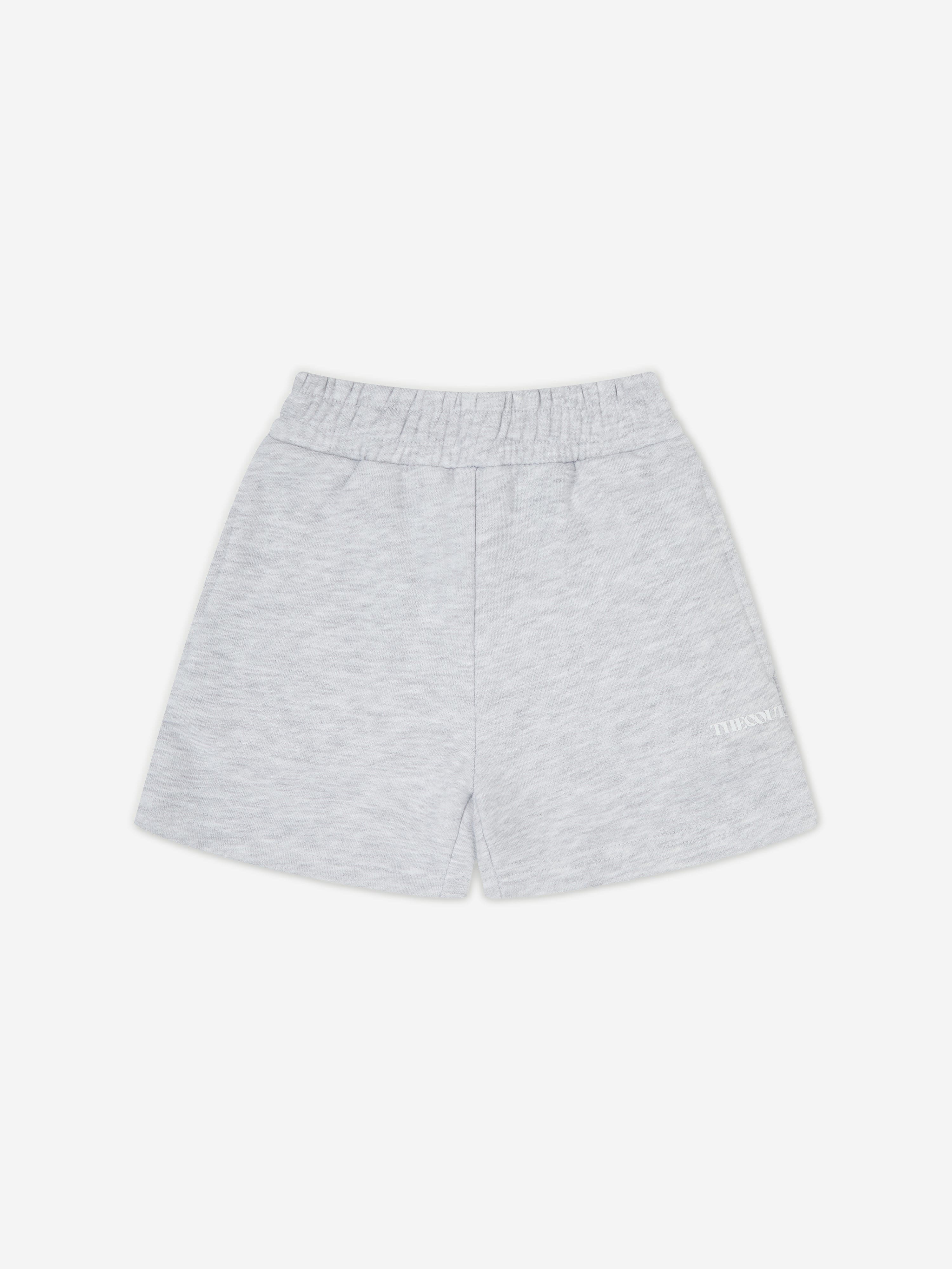 The Couture Club Kids Raw Seam Shorts in Grey Low Pice Cheap Online