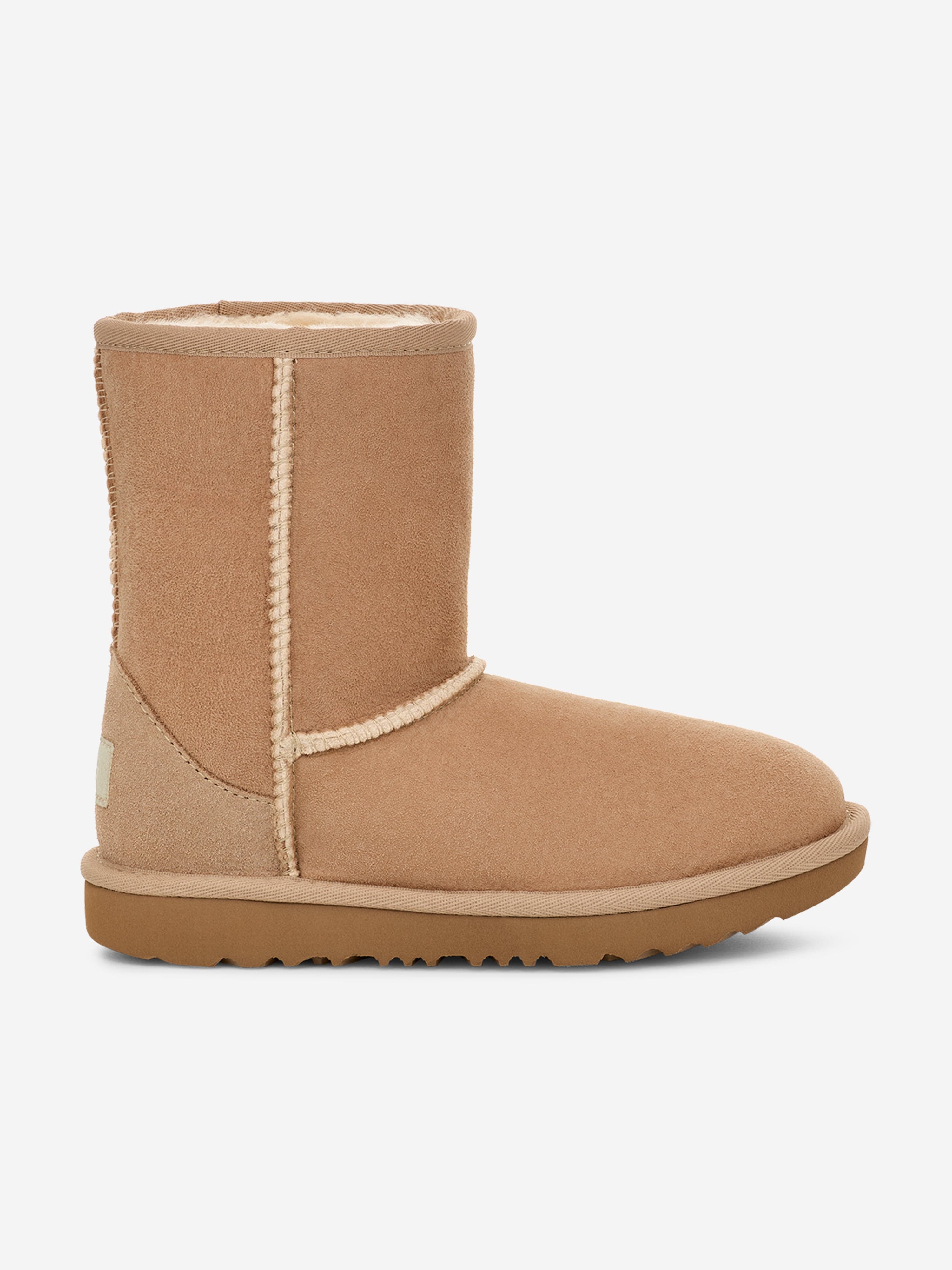 UGG Kids Classic II Boots in Beige Free Shipping Geniue Stockist