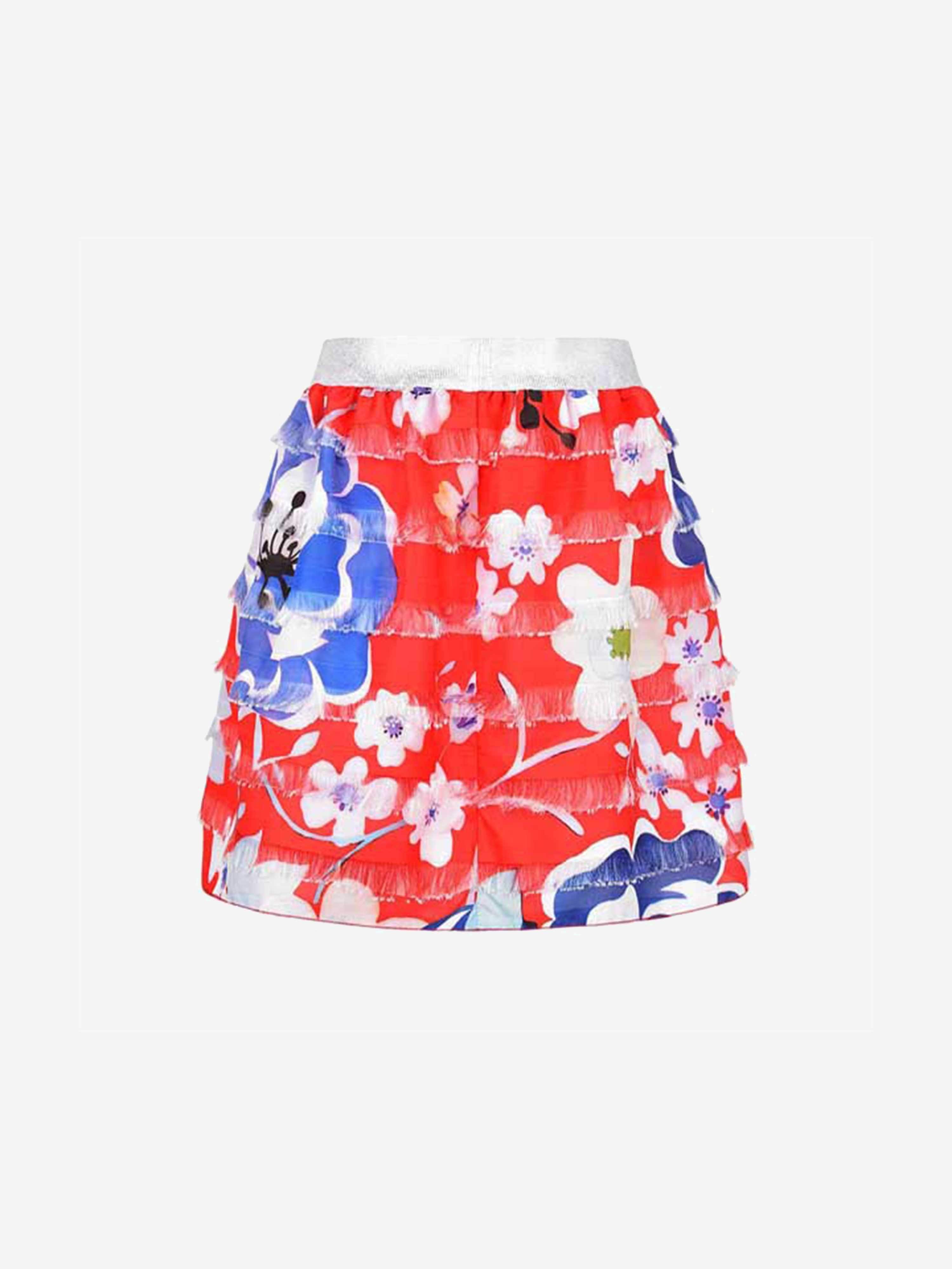 Simonetta Girls Floral Print Layered Skirt Buy Cheap Free Shipping