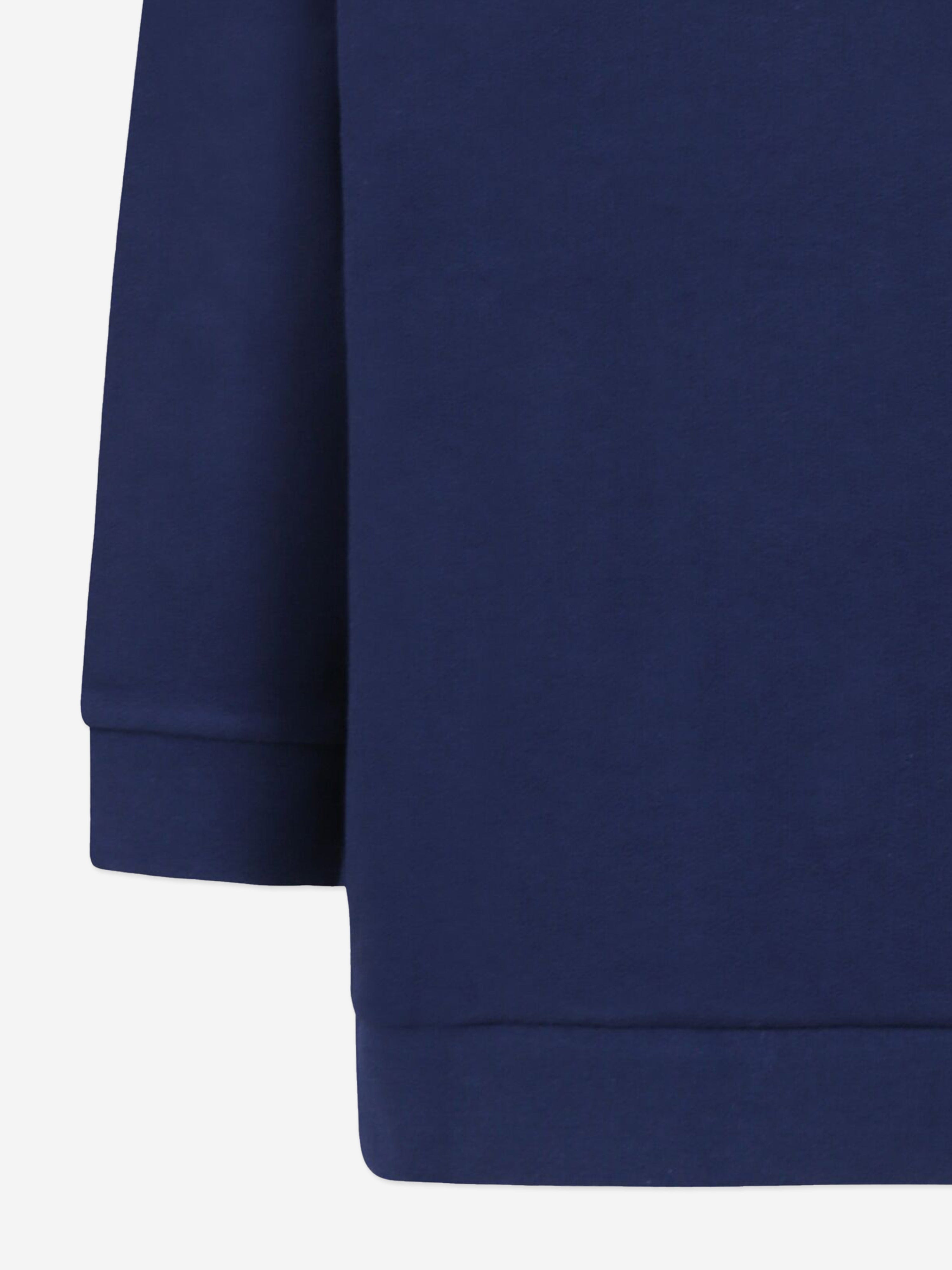Kids Logo Sweatshirt in Navy Free Shipping High Quality