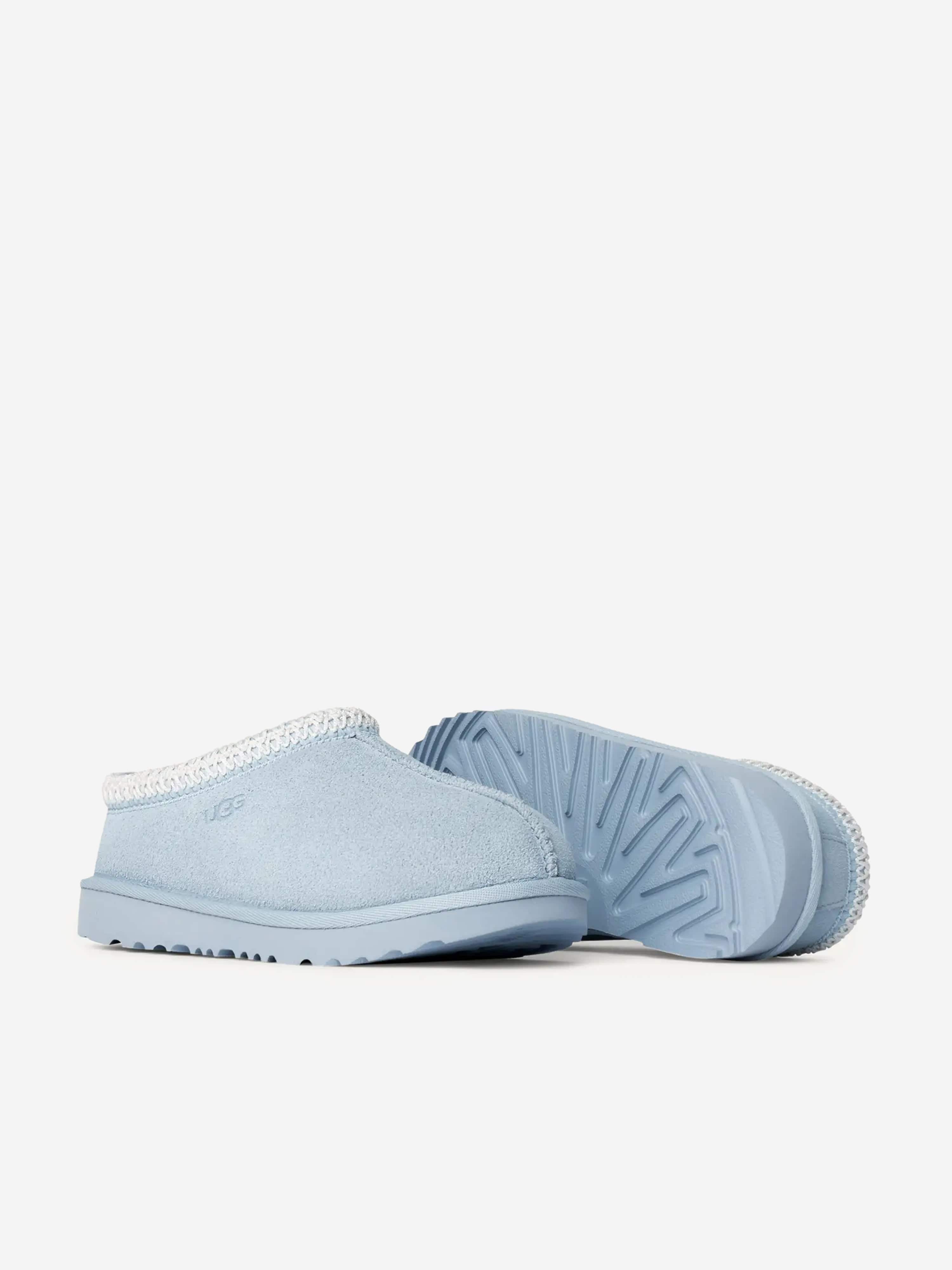 Kids Suede Tasman II Slippers in Blue Buy Cheap Wide Range Of