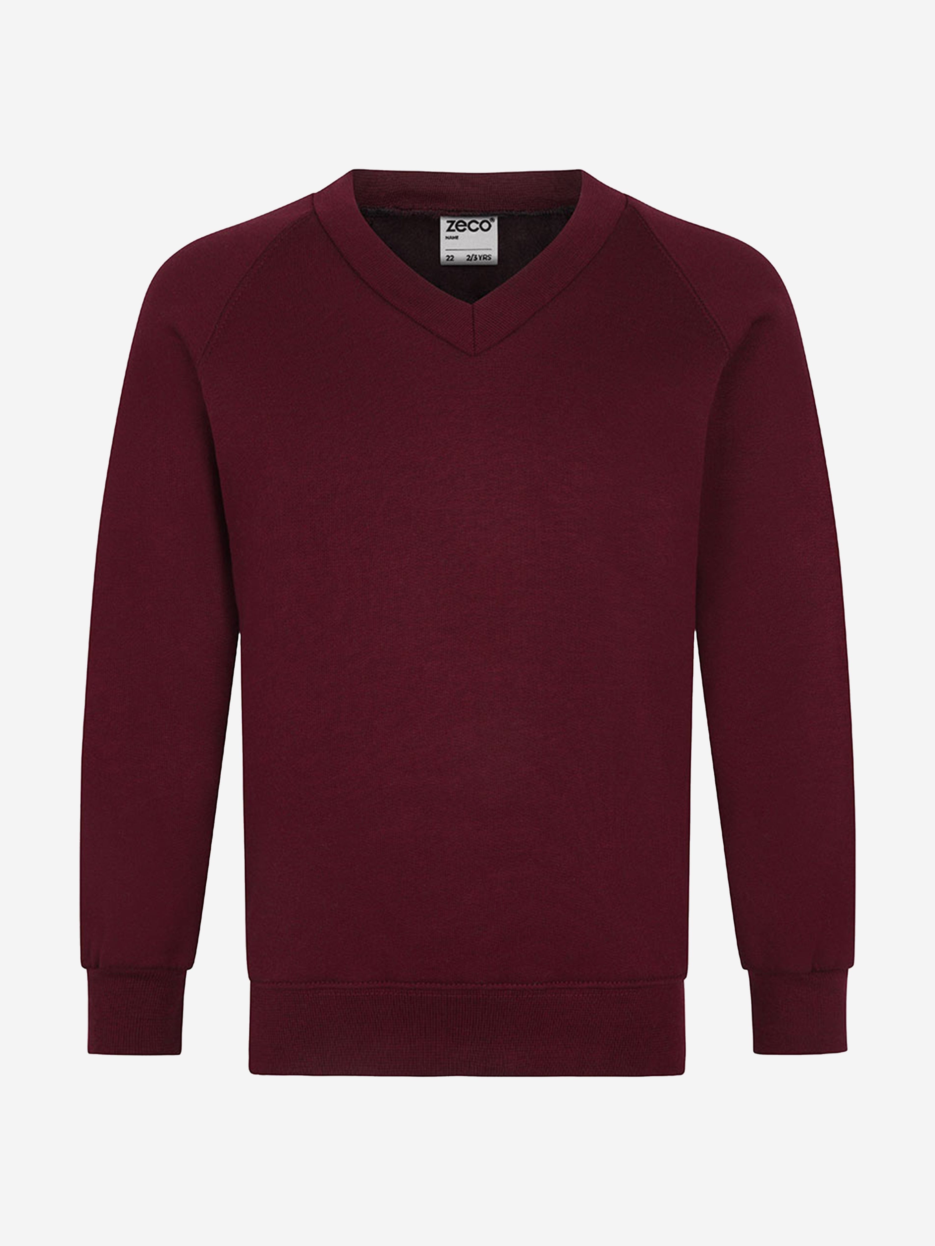 Zeco Kids School V-Neck Sweatshirt in Purple Outlet Online