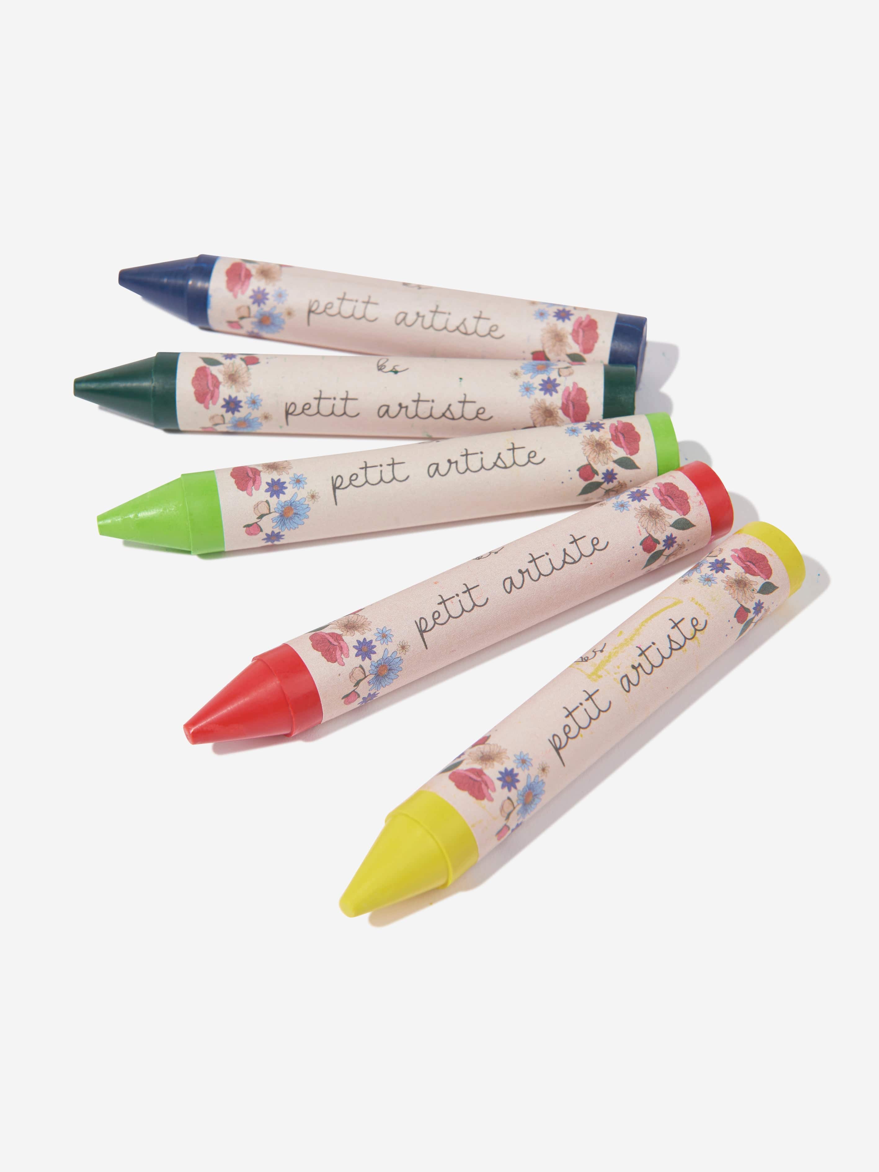 Konges Sljd Kids 10 Piece Beeswax Crayons Set in Multicolour Outlet Get To Buy