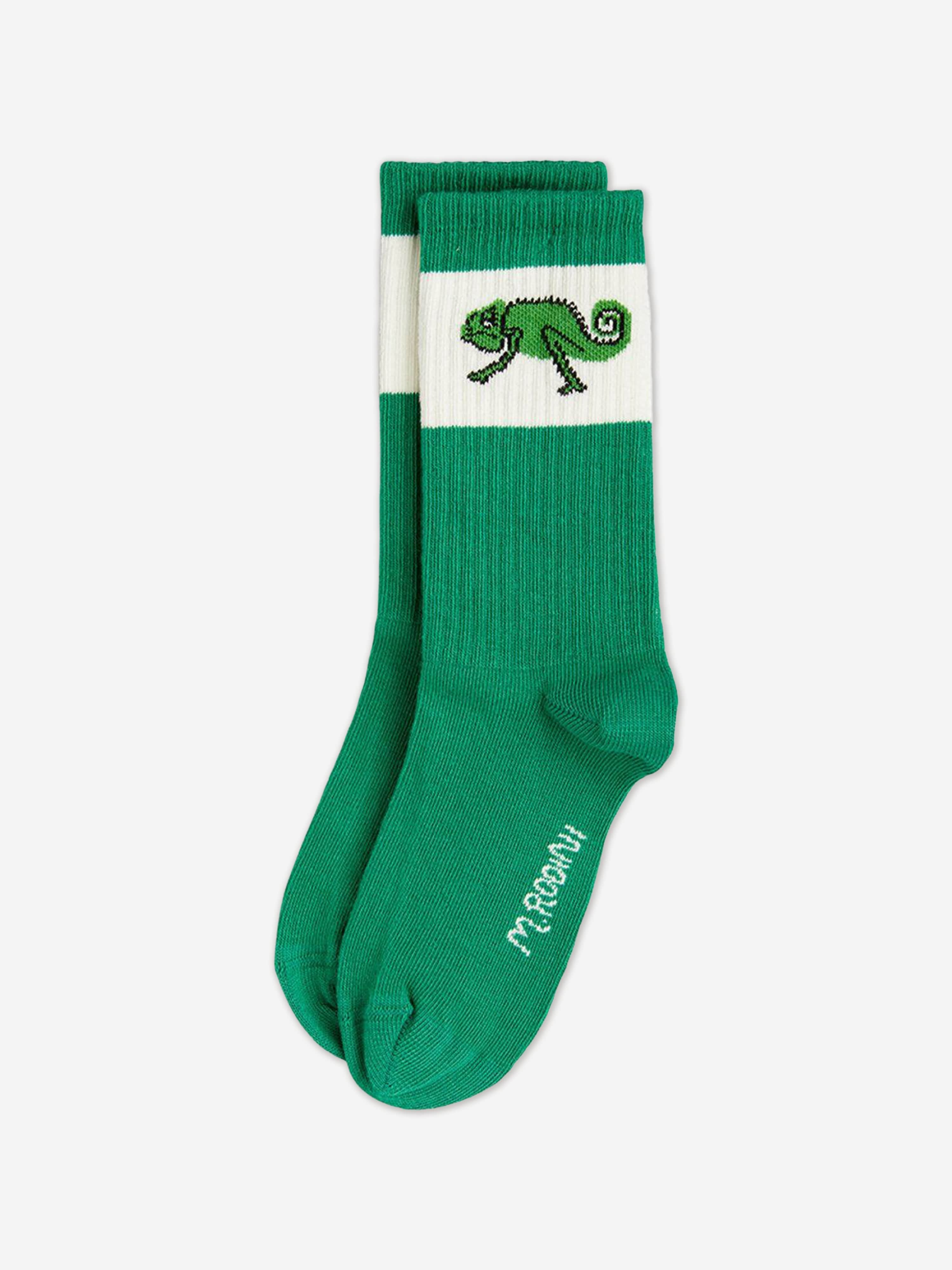 Boys Lizard Socks in Green Buy Sale Online