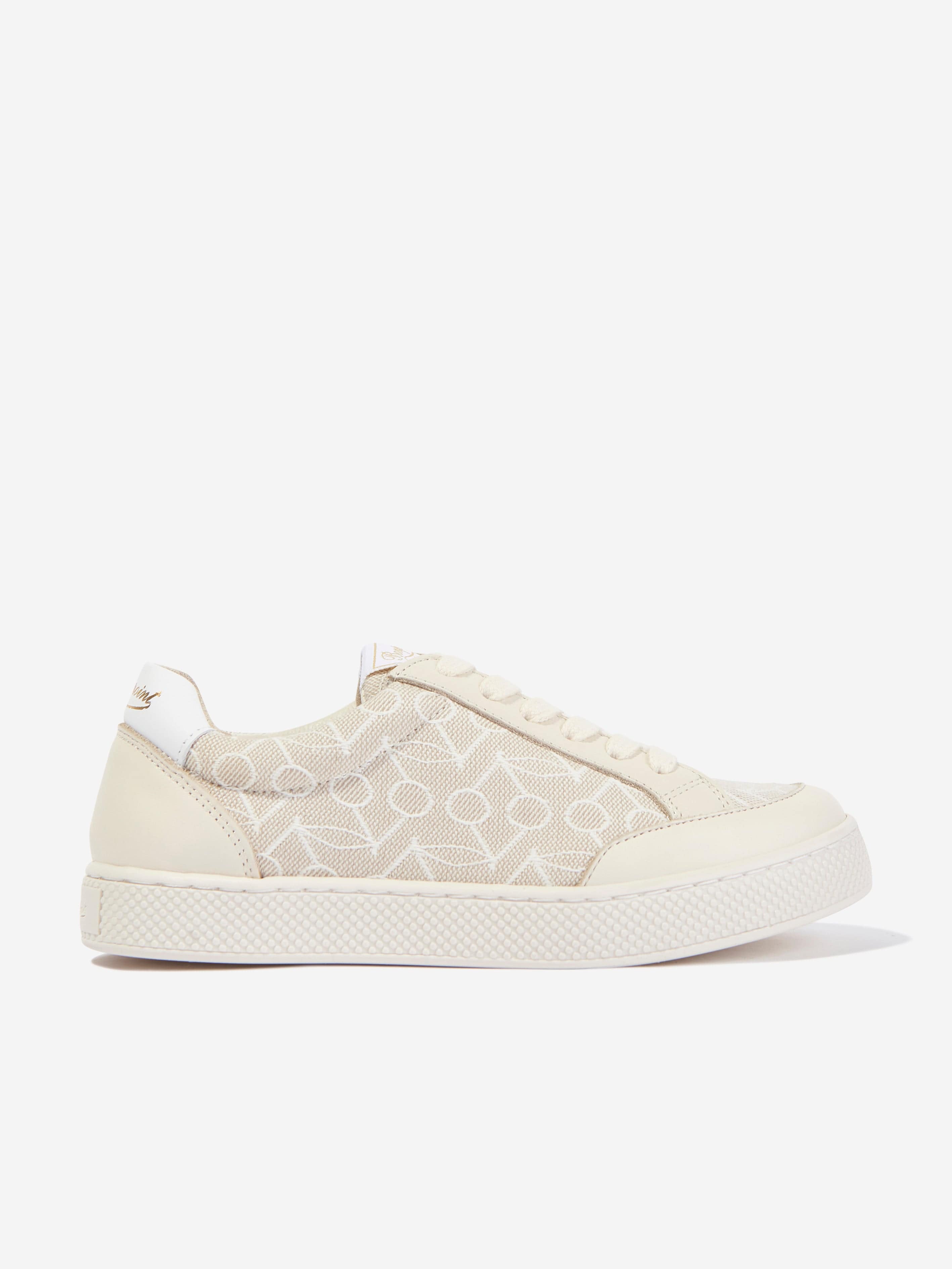 Bonpoint Kids Cameron Trainers in Beige Cheap Pice Cost