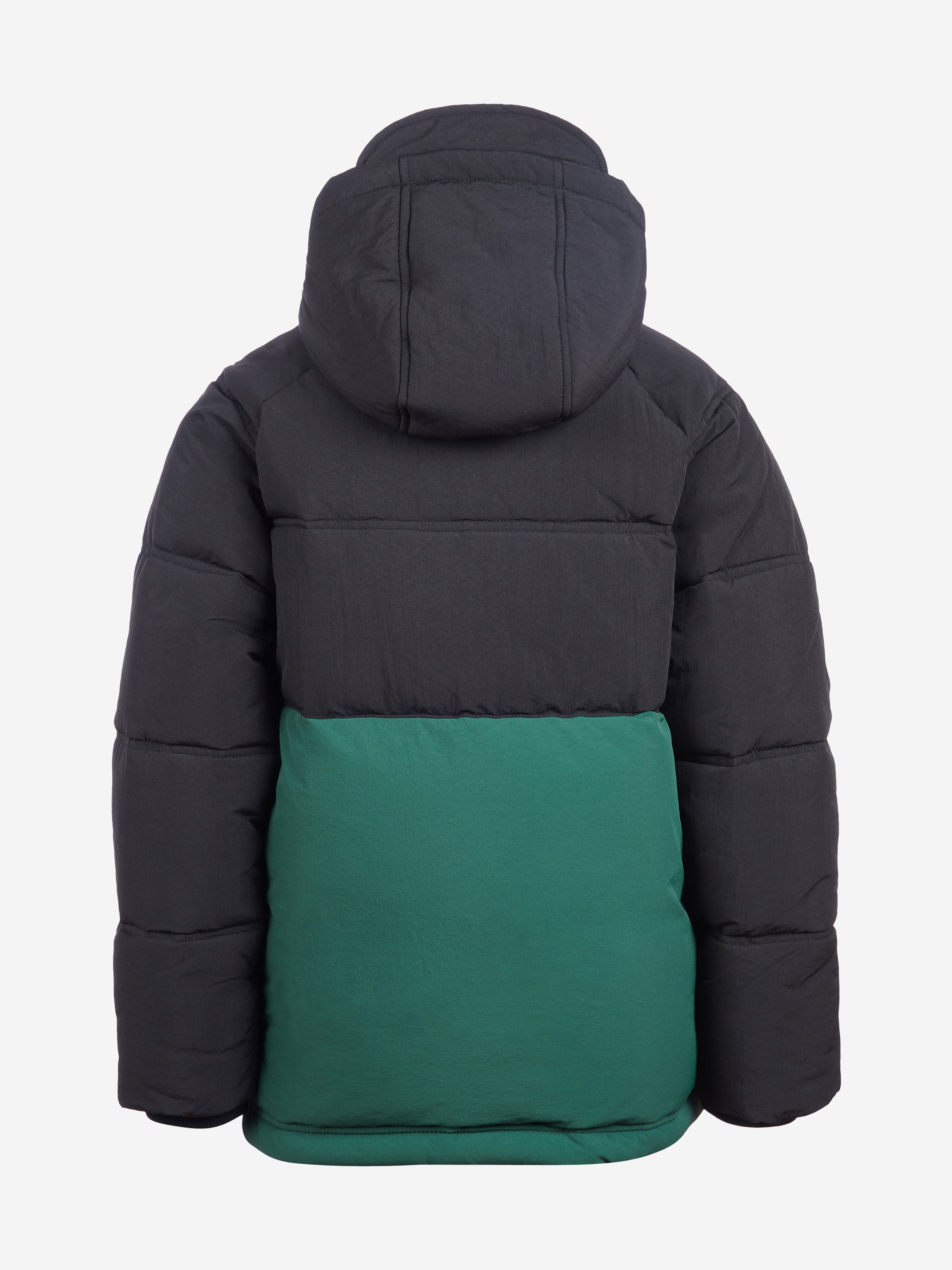 New Balance Boys Raglan Puffer Jacket in Black Clearance 2025