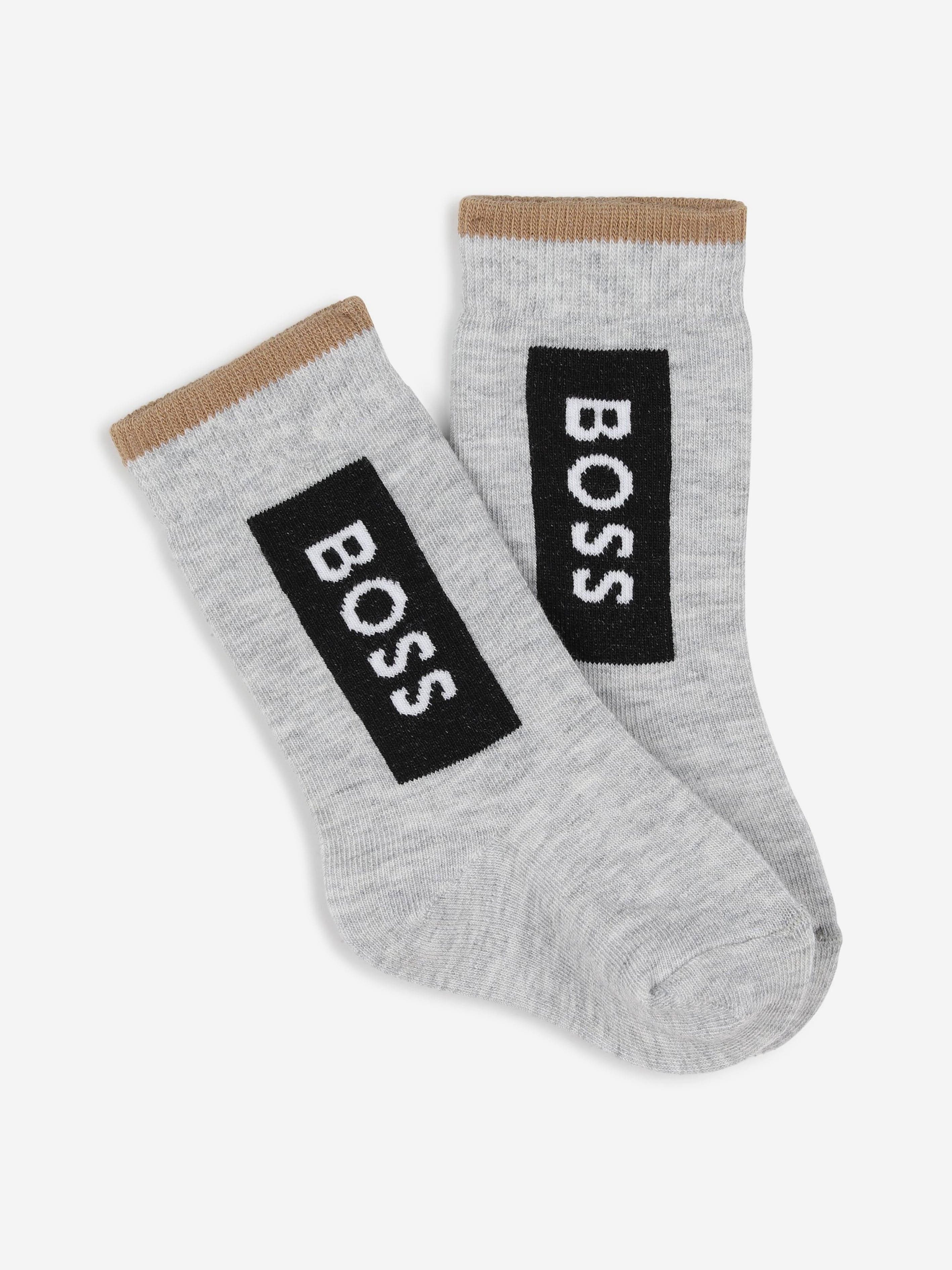 BOSS Boys 3 Pairs Socks Set in Black Free Shipping Huge Surprise