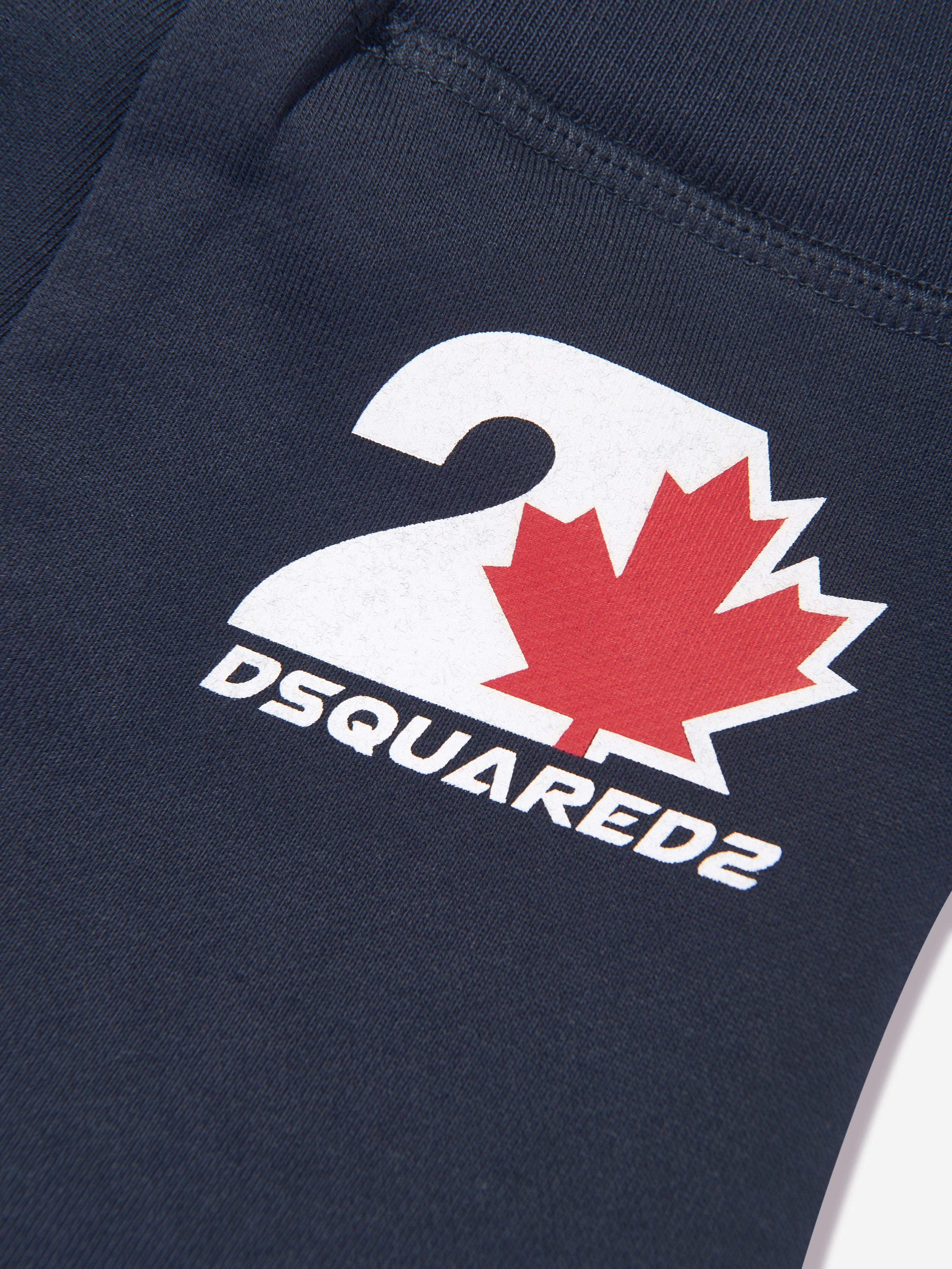 Dsquared2 Baby Maple Leaf Logo Joggers in Navy Cheapest Pice Sale Online