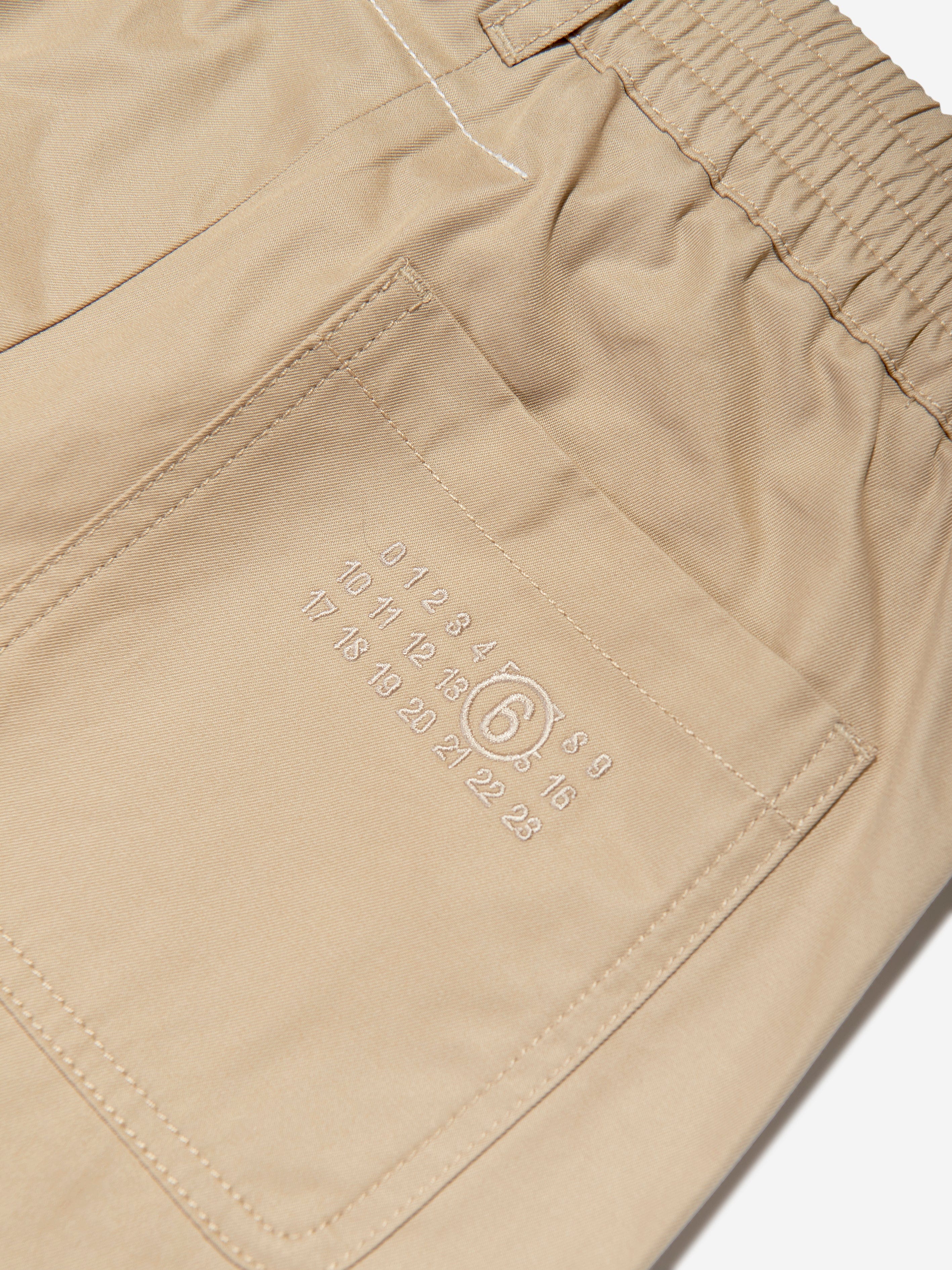 MM6 Maison Margiela Kids Culotte Trousers in Beige 100% Authentic