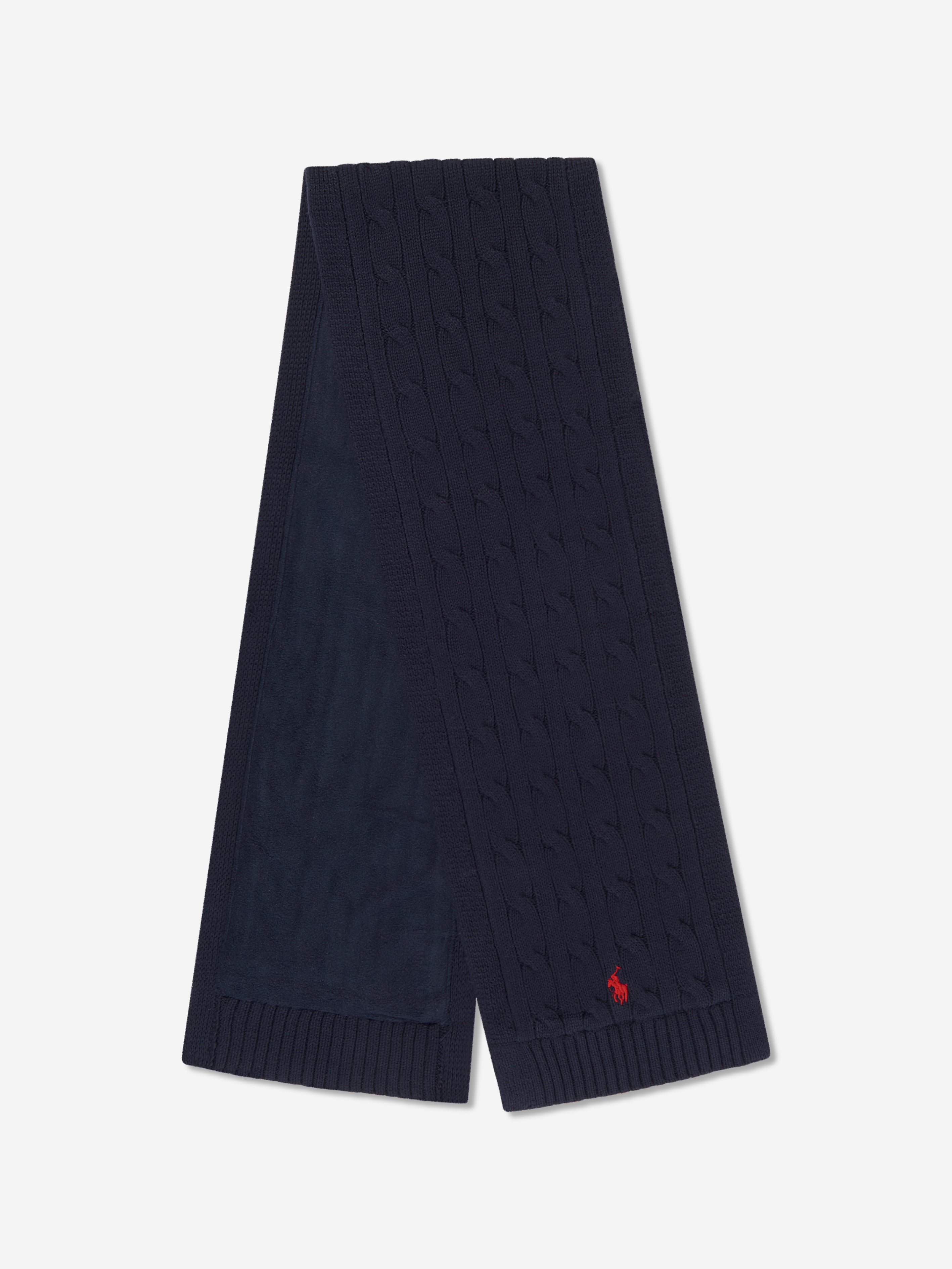 Ralph Lauren Boys Logo Scarf in Navy Outlet Good Selling