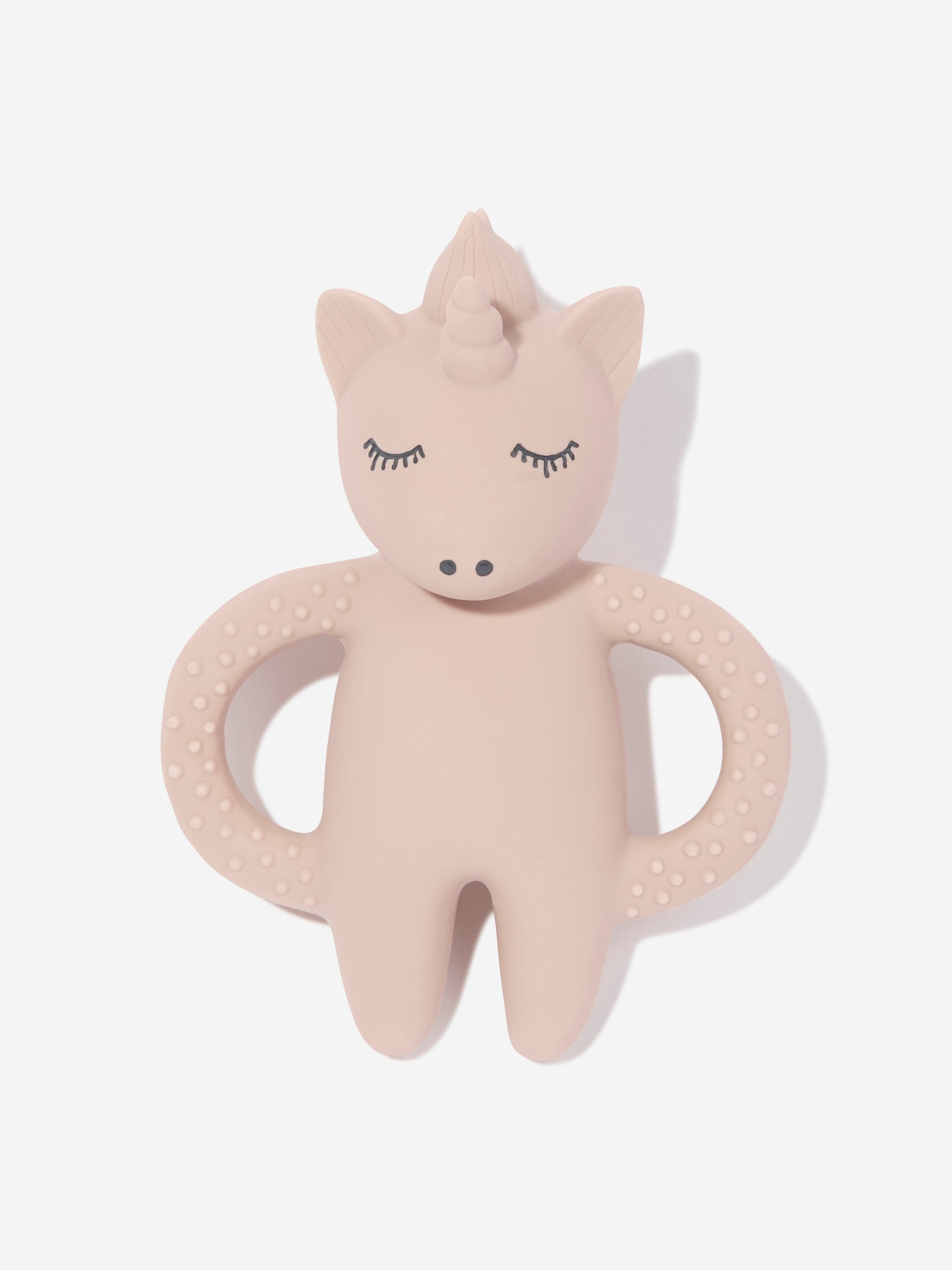 Konges Sljd Baby Girls Unicorn Teeth Soother in Pink Outlet Amazing Pice