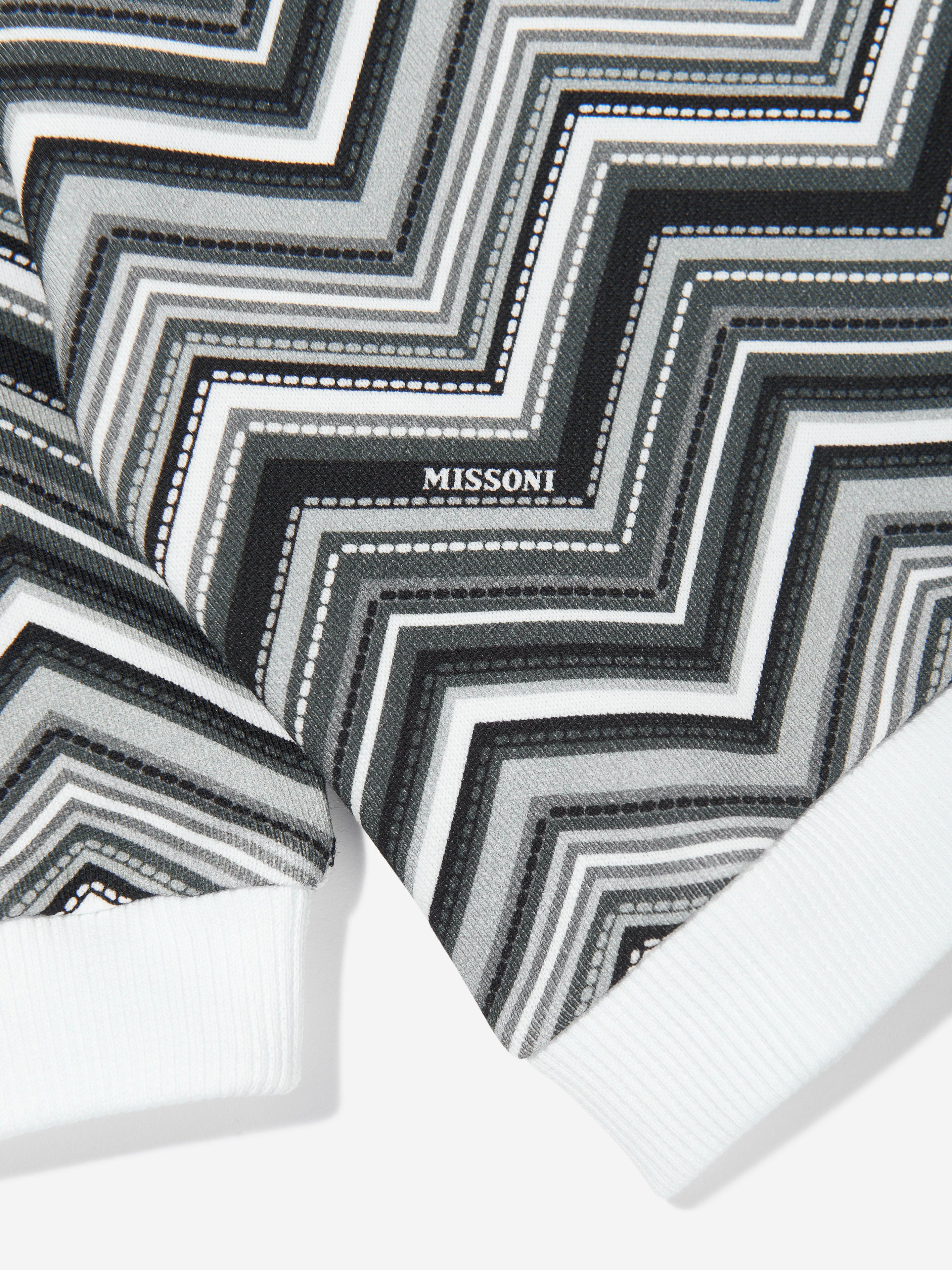 Missoni Baby Boys Zigzag Sweatshirt in Black Good Selling Cheap Online