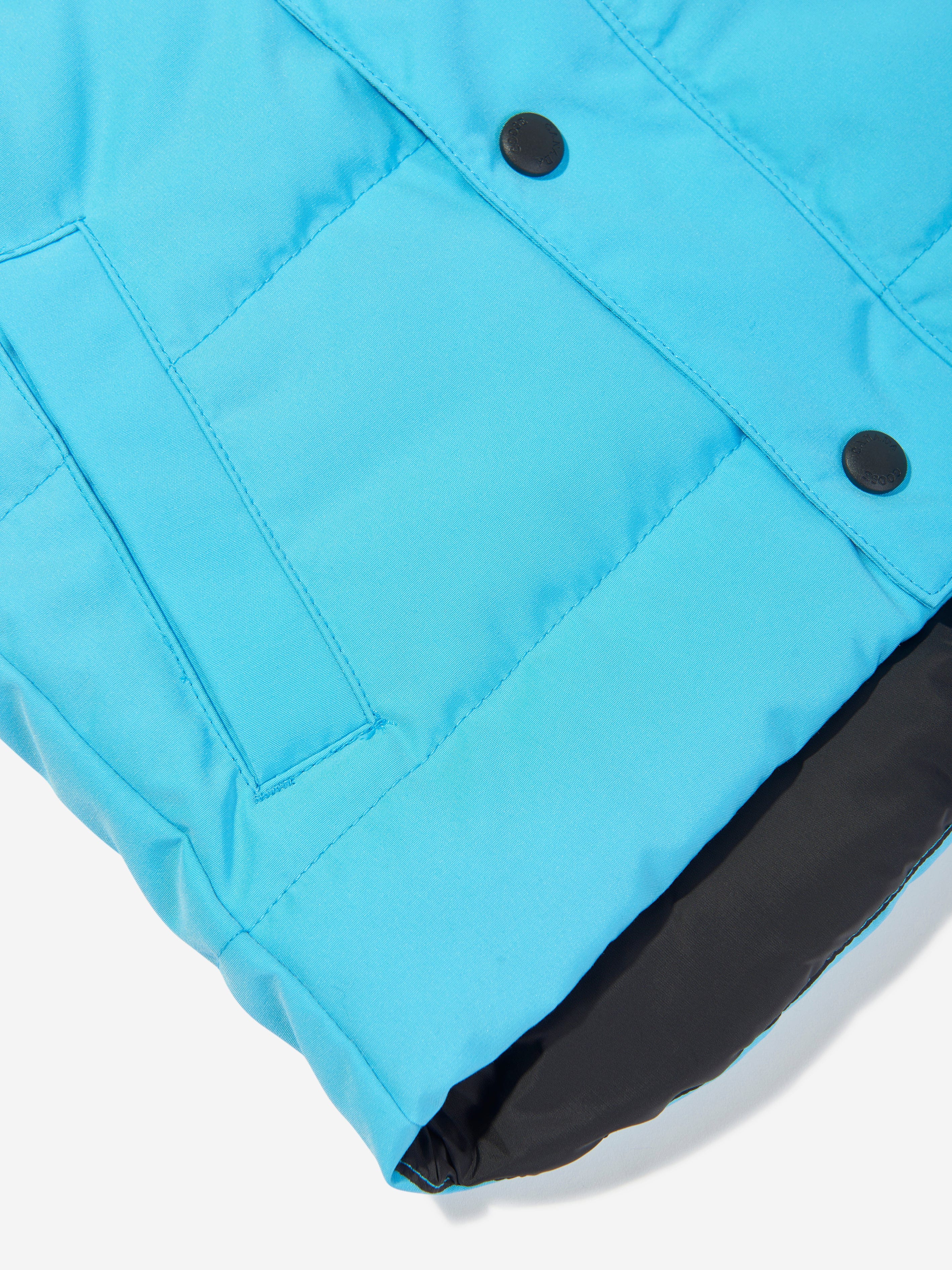 Canada Goose Kids Down Padded Vanier Gilet in Blue Clearance Pre Order