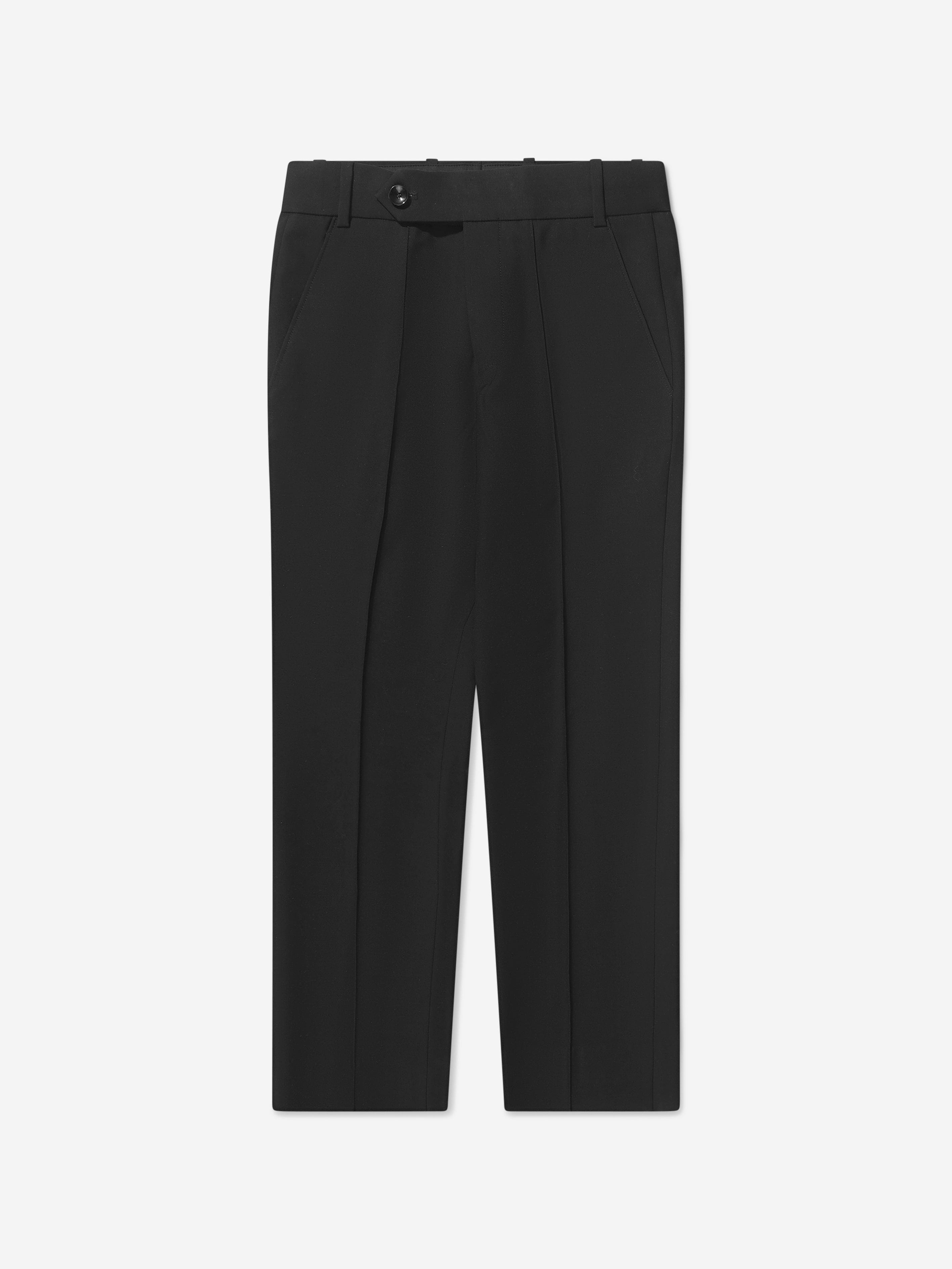 Maison Ava Boys Avram Suit in Black Buy Cheap Extremely