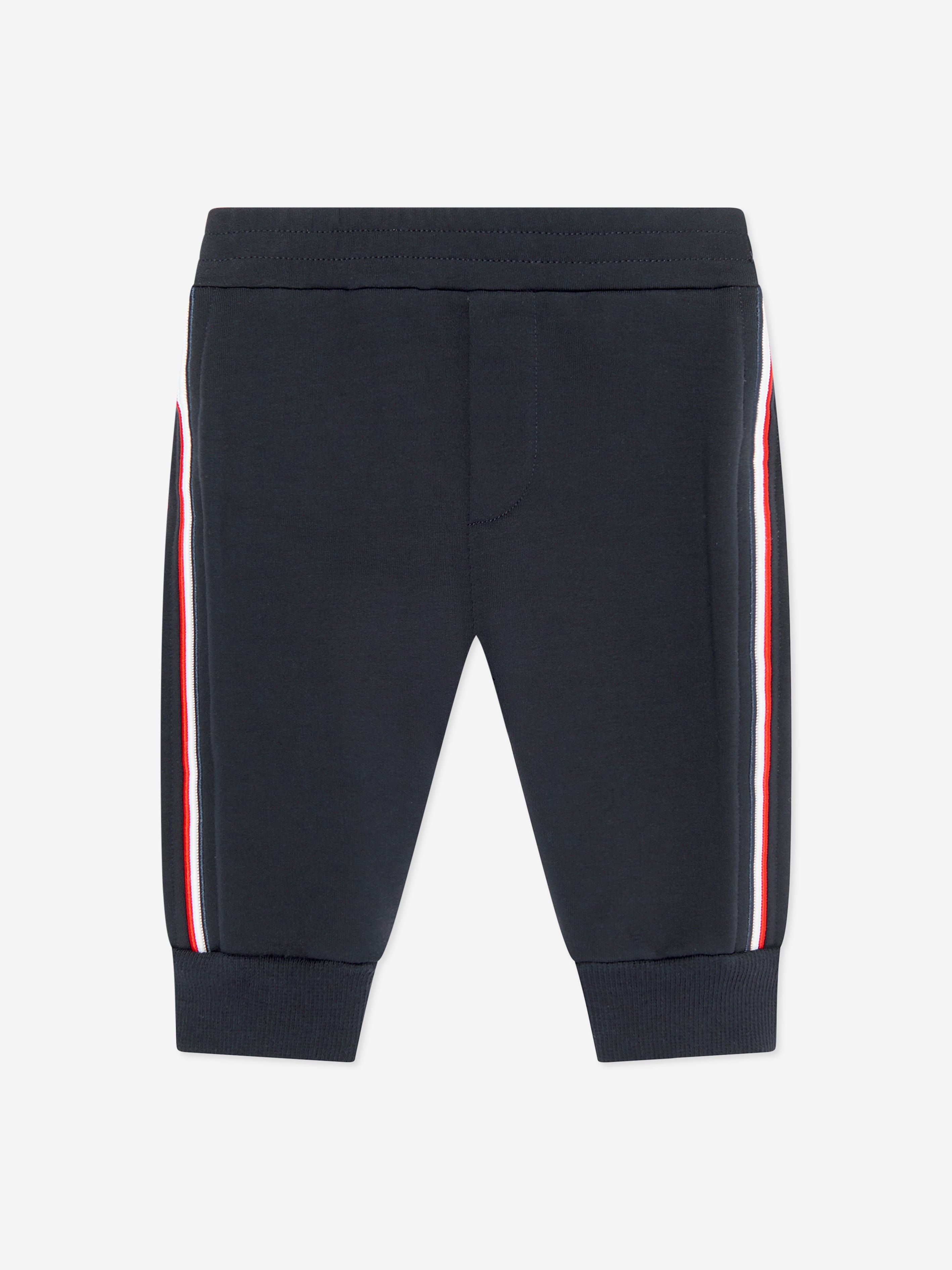 Moncler Enfant Baby Boys Tricolour Joggers in Navy Cheap Sale Many Kinds Of