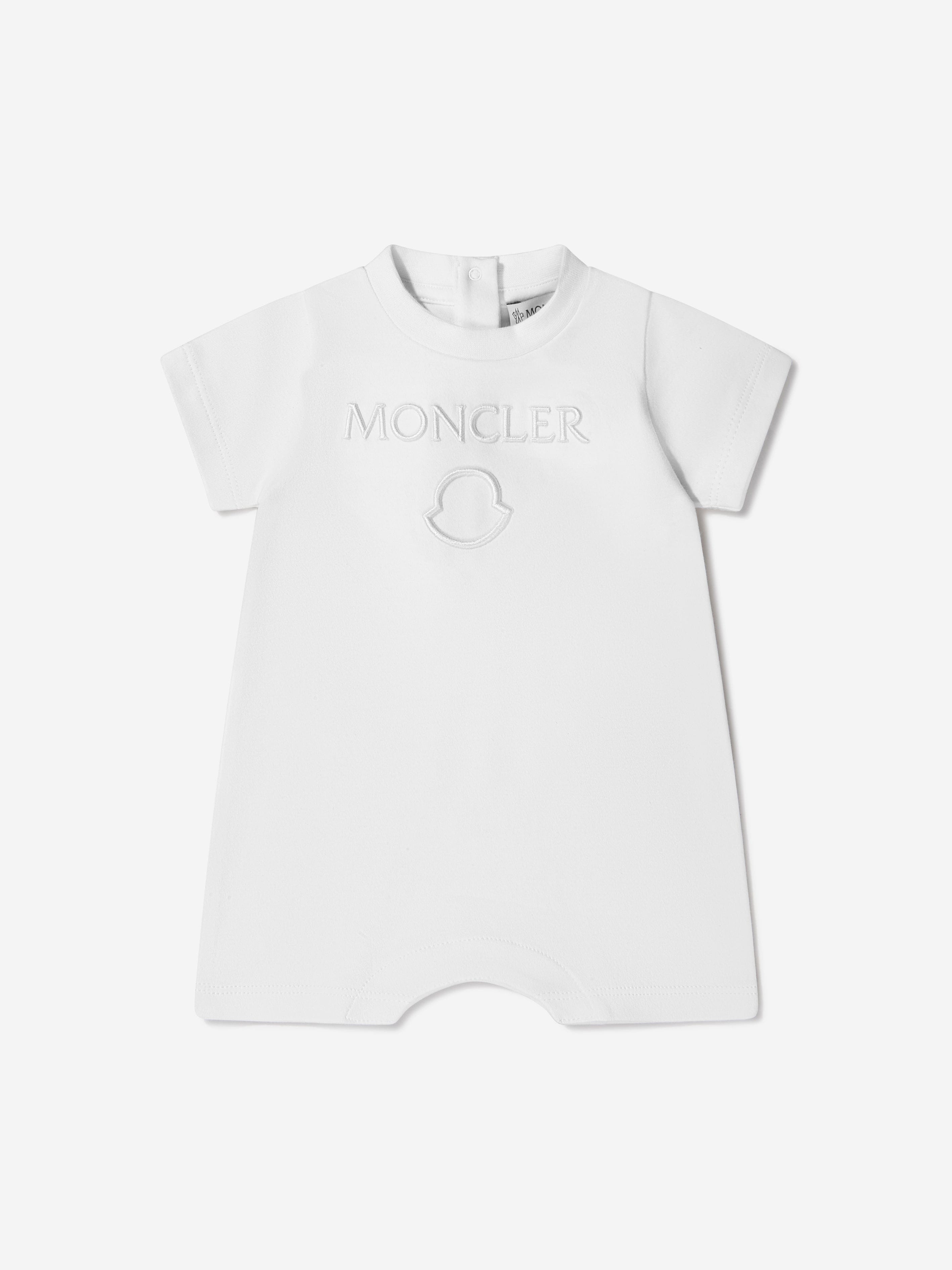 Moncler Enfant Baby Unisex Logo Romper Best Wholesale