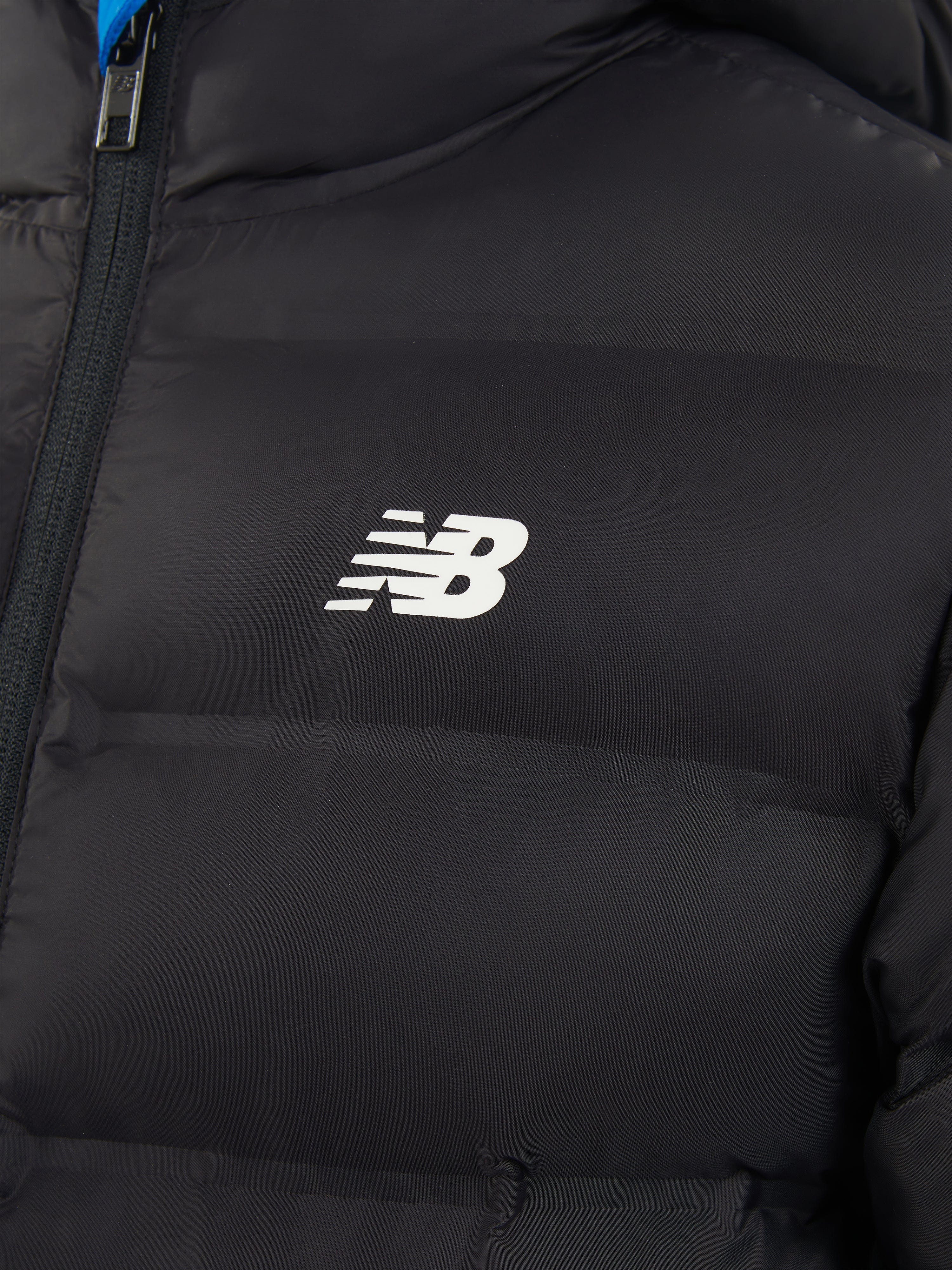 New Balance Boys Bond Quilted Jacket in Black Clearance Recommend