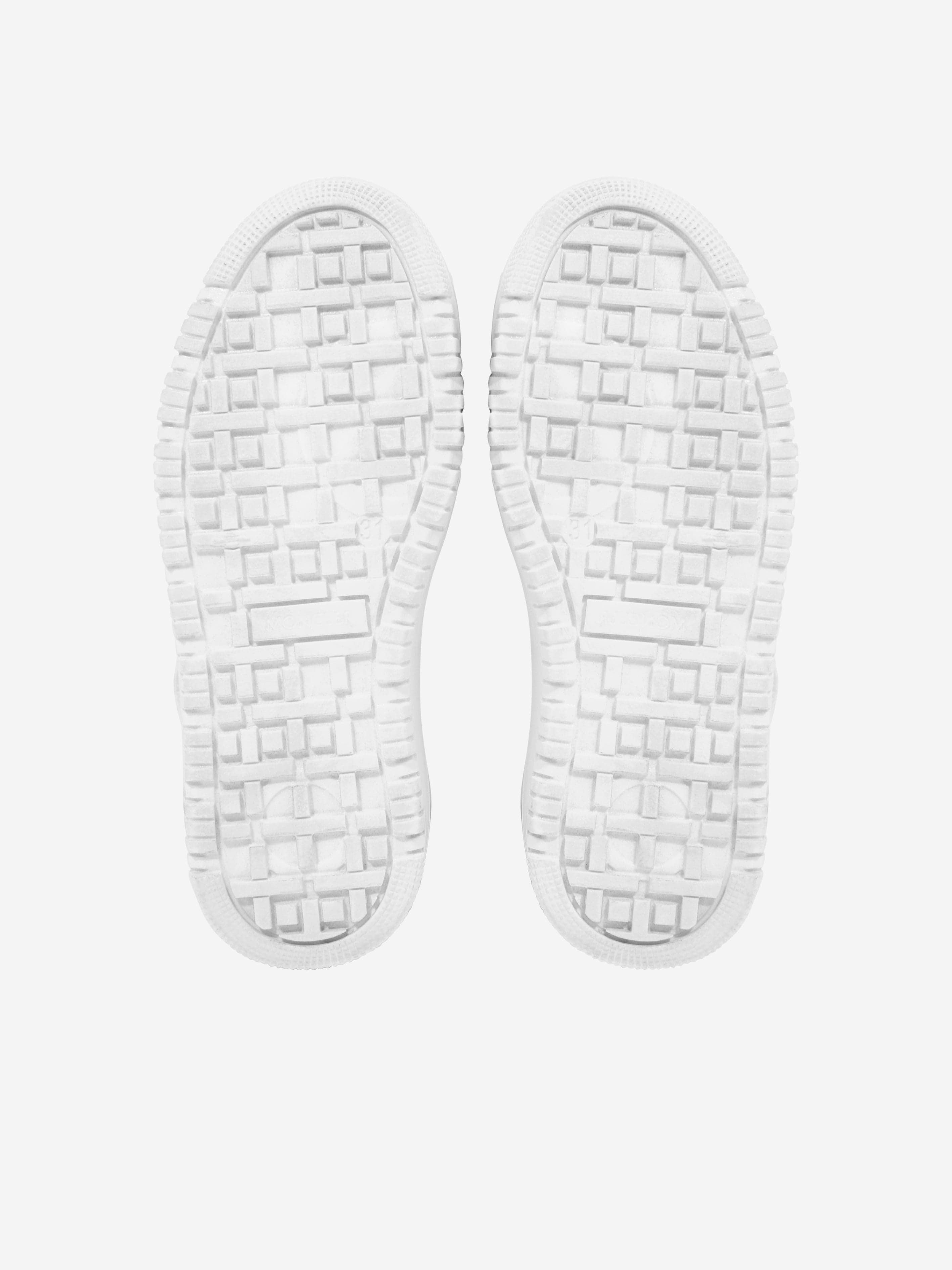 Moncler Enfant Kids Down Padded Petit Gaia Pocket Snow Boots in Ivory Best Pices Online