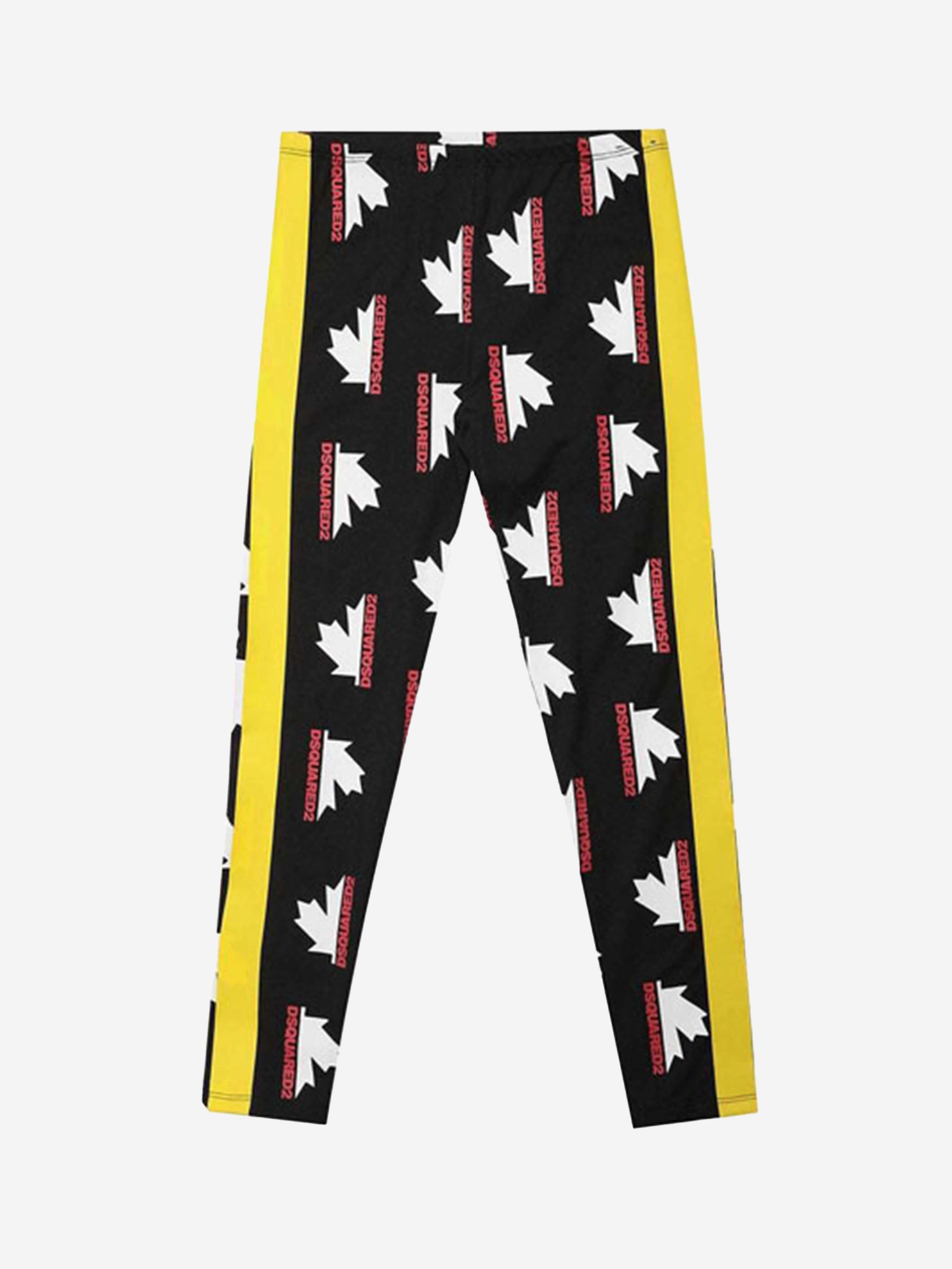 Dsquared2 Girls Trousers - Printed Side Tape Trousers Sale Browse