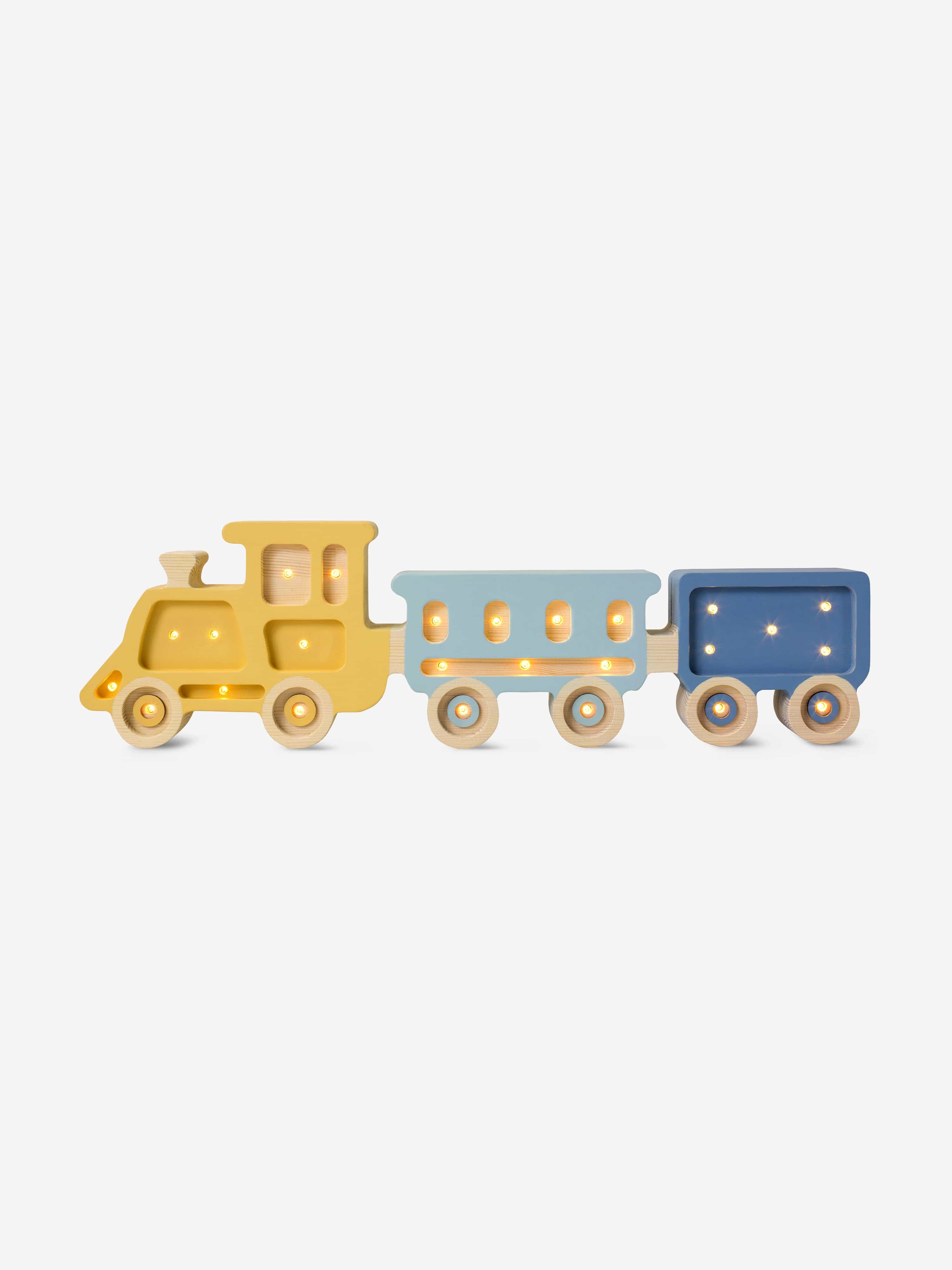 Little Lights Train Lamp in Yellow (16x56x5.5 cm) Fashionable