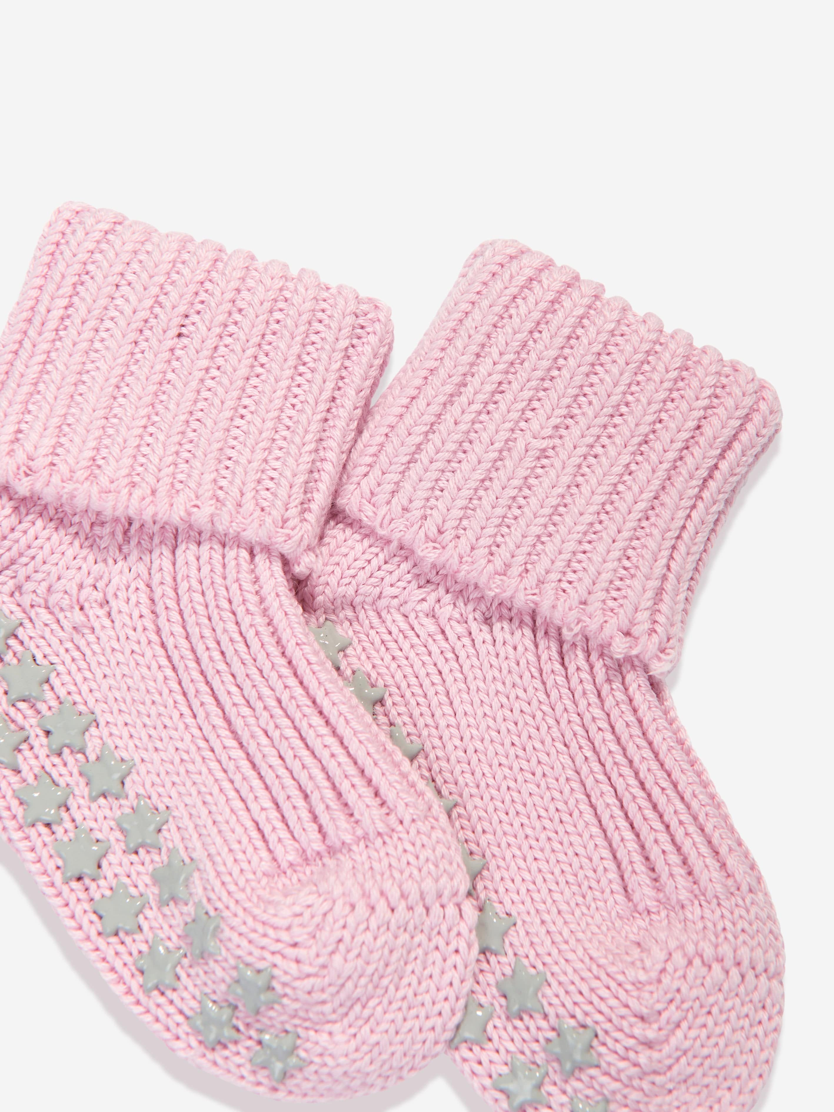 Falke Baby Girls Cotton Catspads House Socks in Pink Free Shipping Best
