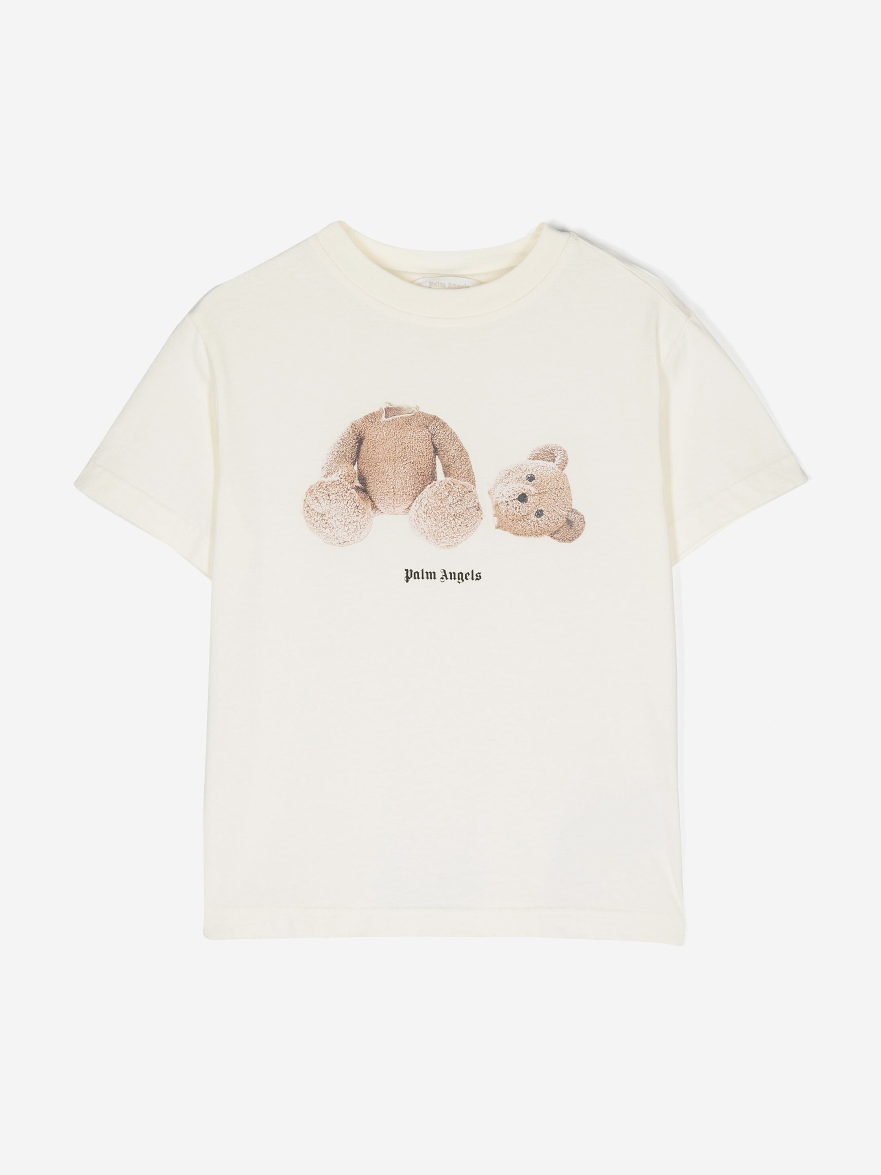 Kids Bear T-Shirt in Ivory Buy Cheap Explore