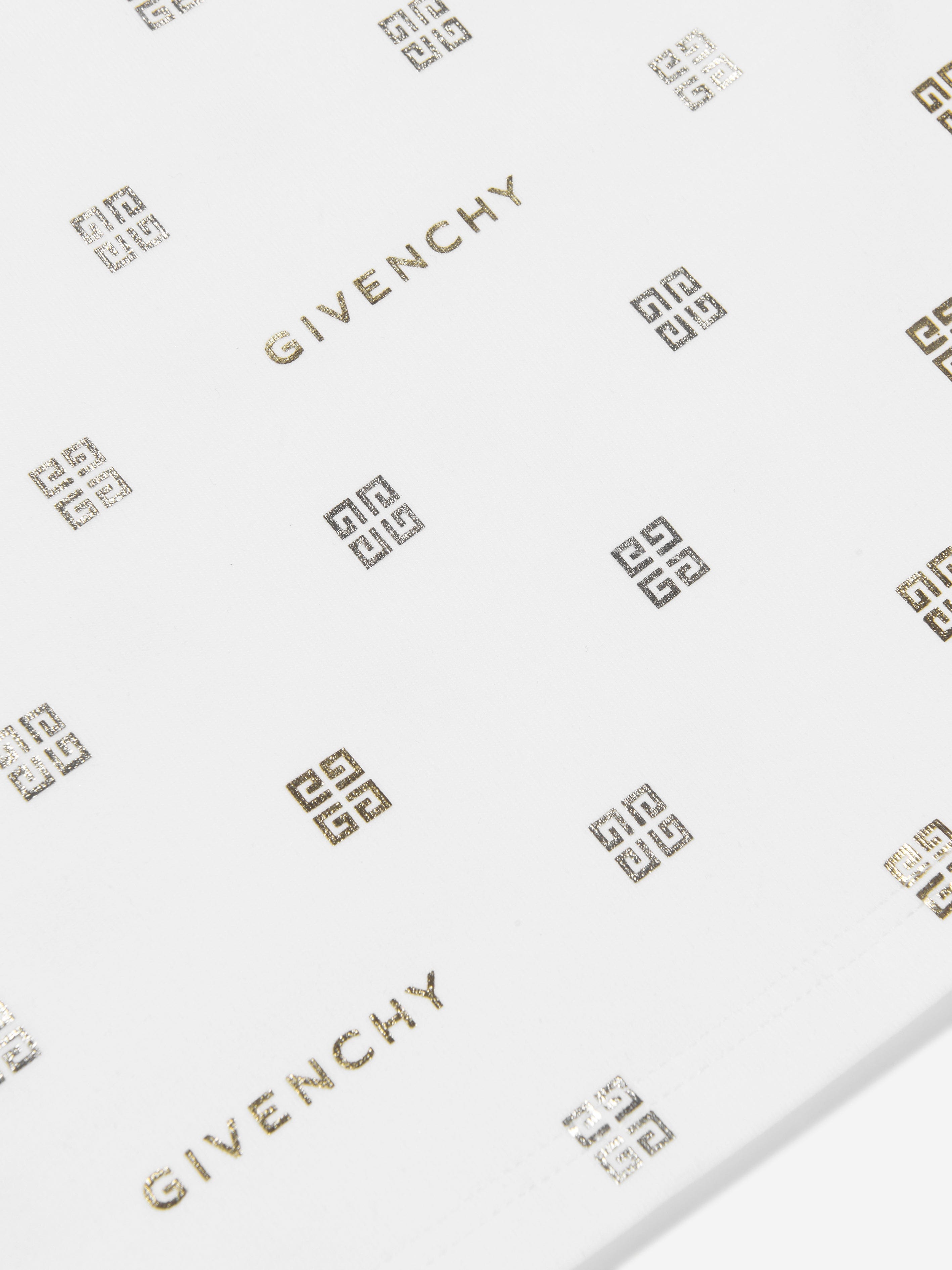 Givenchy Girls 4G Logo T-Shirt in White 100% Authentic