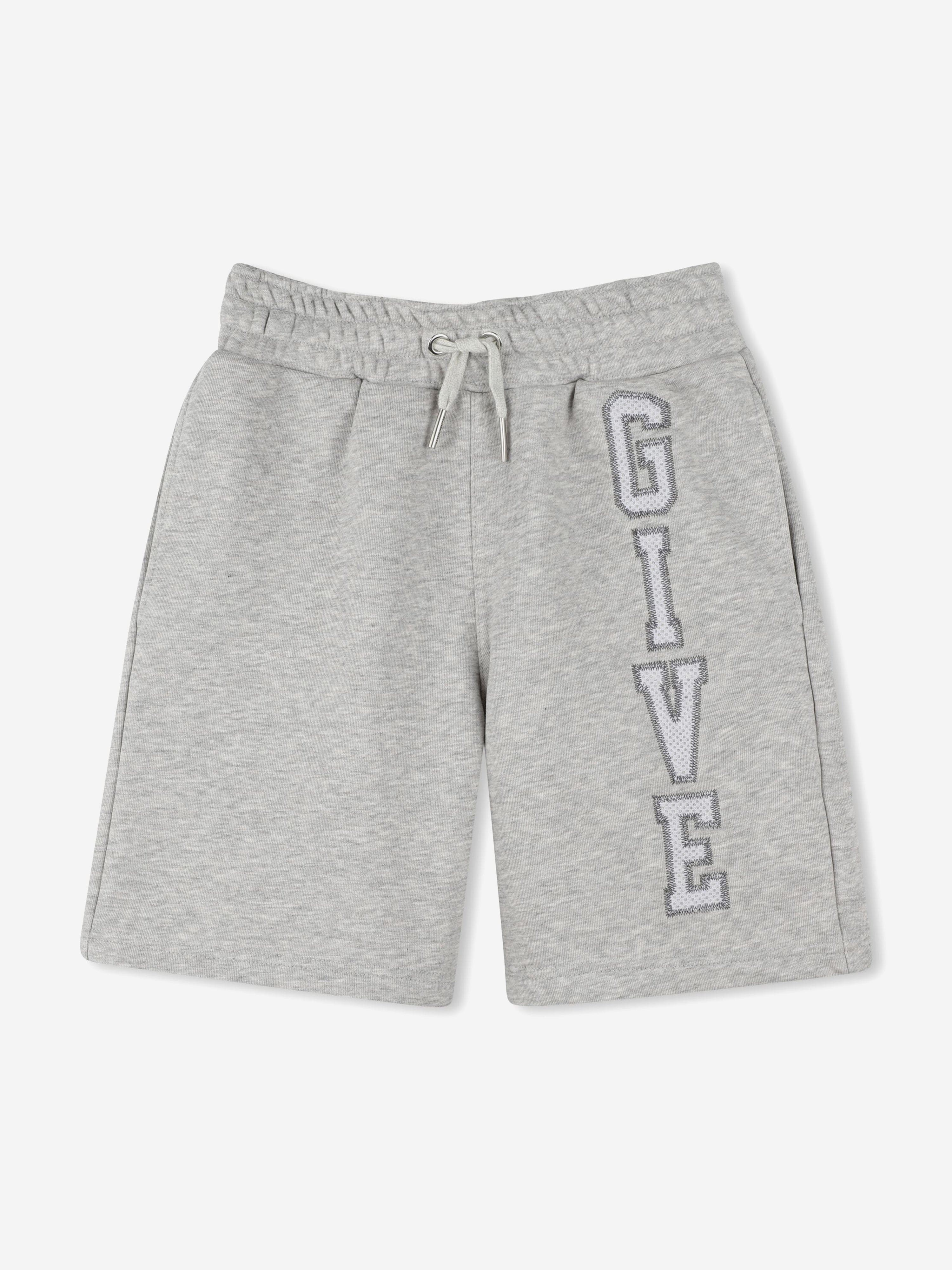 Boys Embroidered Applique Shorts in Grey Footlocker Online
